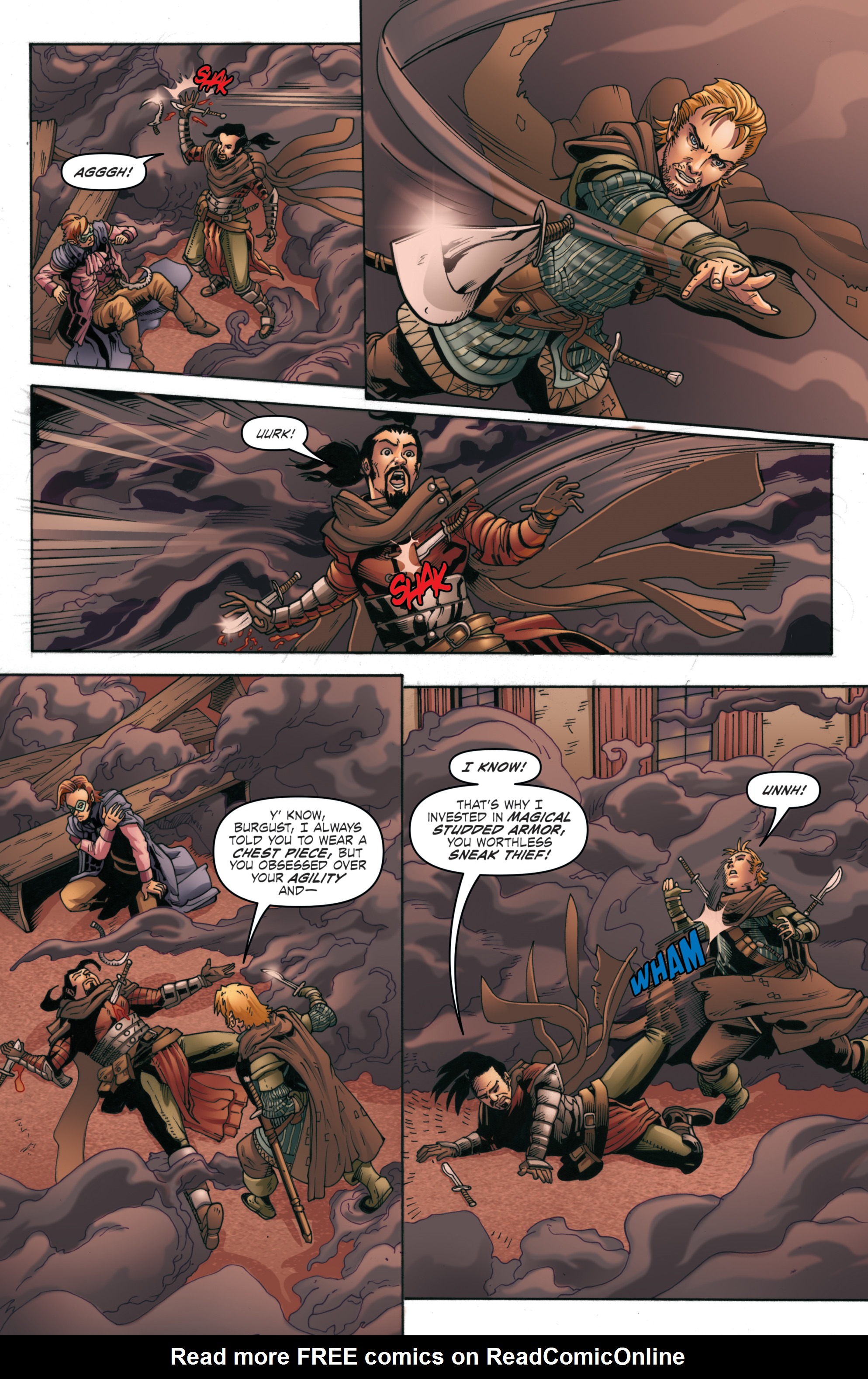 Read online Dungeons & Dragons: Evil At Baldur's Gate comic -  Issue # _TPB - 41