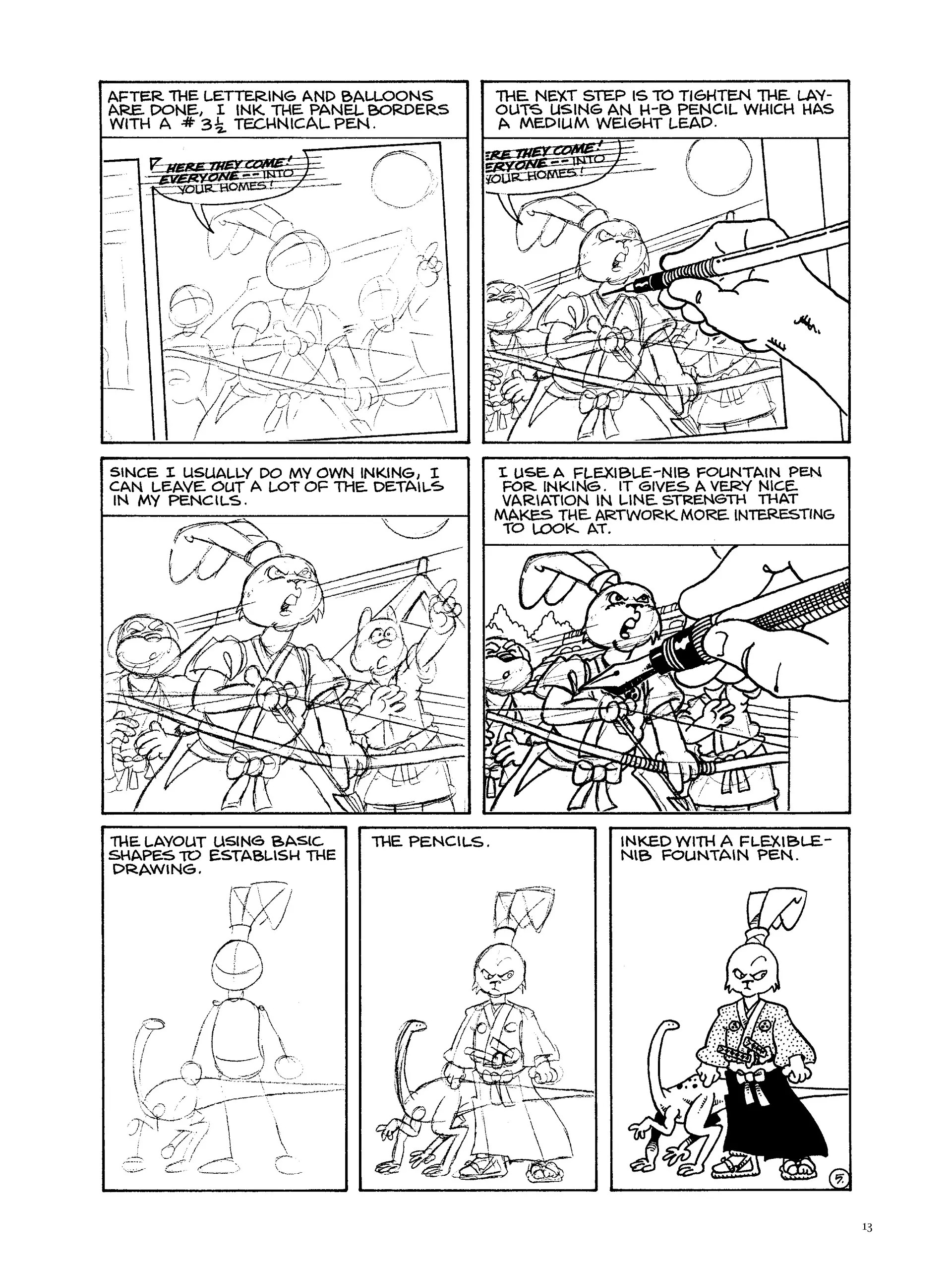 Read online The Art of Usagi Yojimbo comic -  Issue # TPB (Part 1) - 18