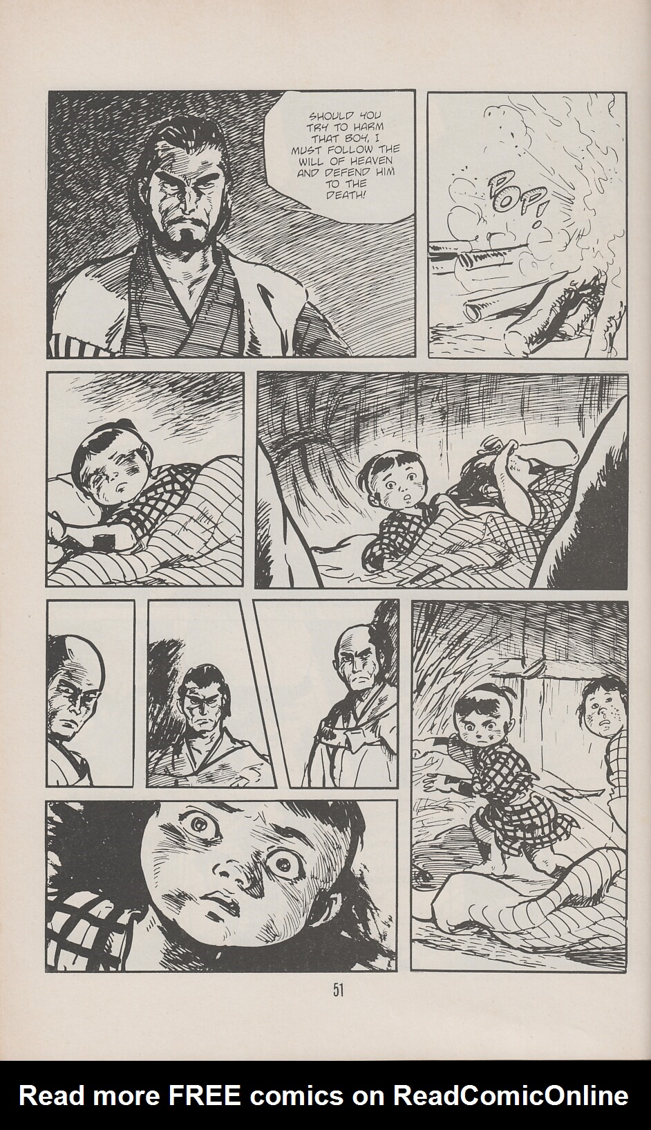 Read online Lone Wolf and Cub comic -  Issue #33 - 57