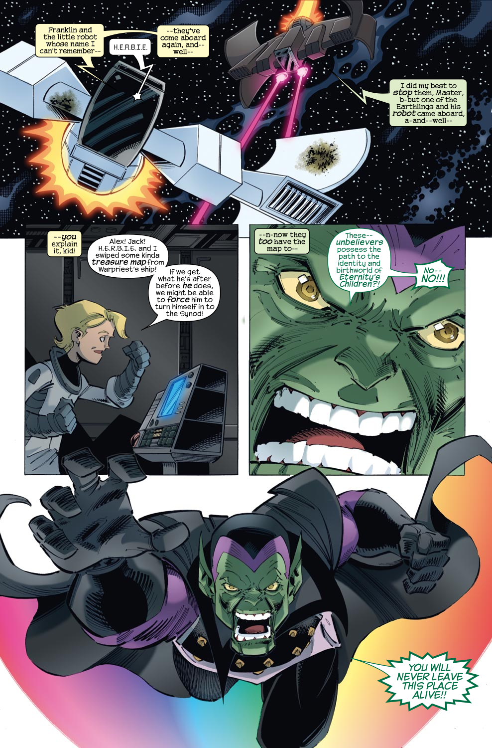 Read online Skrulls vs. Power Pack comic -  Issue #3 - 20
