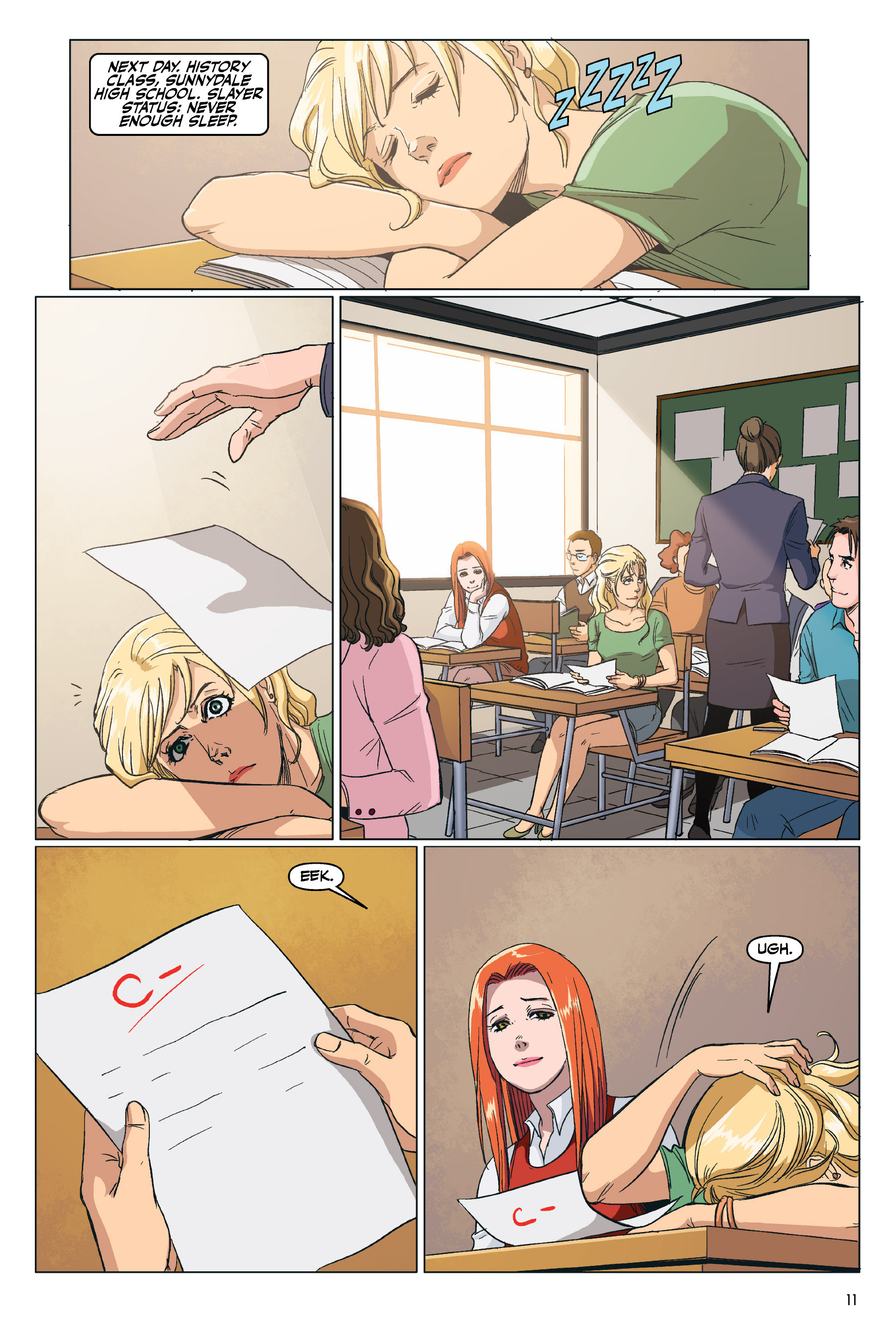 Read online Buffy: The High School Years - Freaks & Geeks comic -  Issue # Full - 12