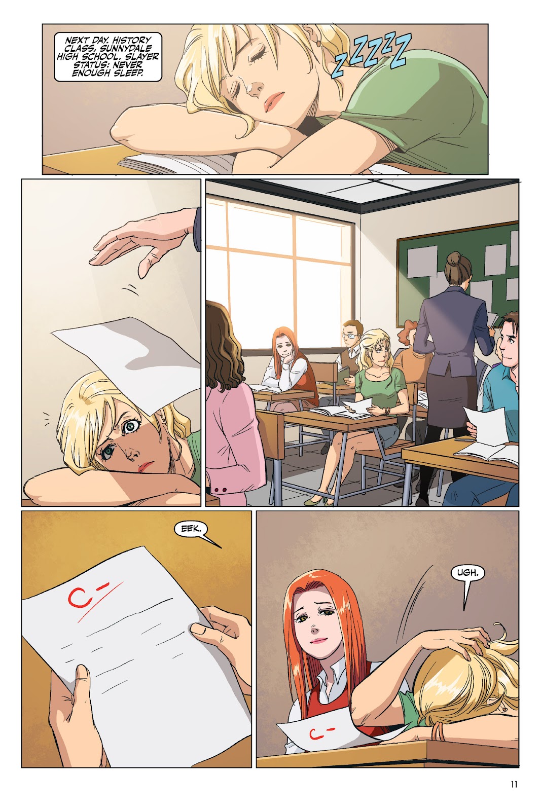 Buffy: The High School Years - Freaks & Geeks issue Full - Page 12