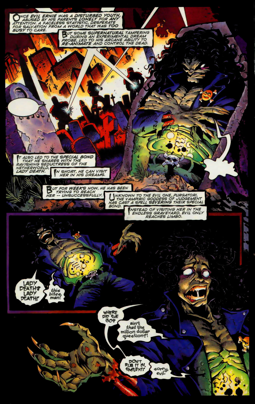 Read online Evil Ernie: Straight to Hell comic -  Issue #0 - 4