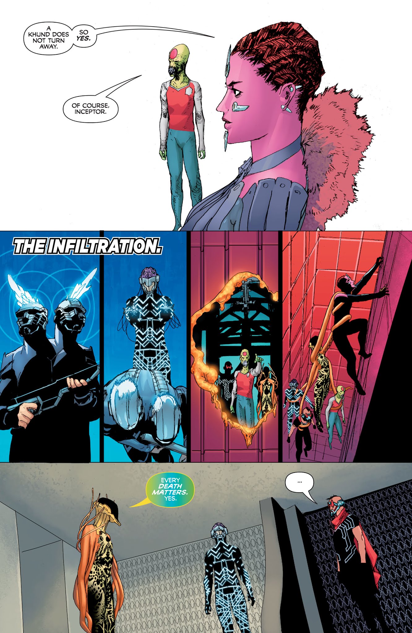 Read online Electric Warriors comic -  Issue #3 - 19