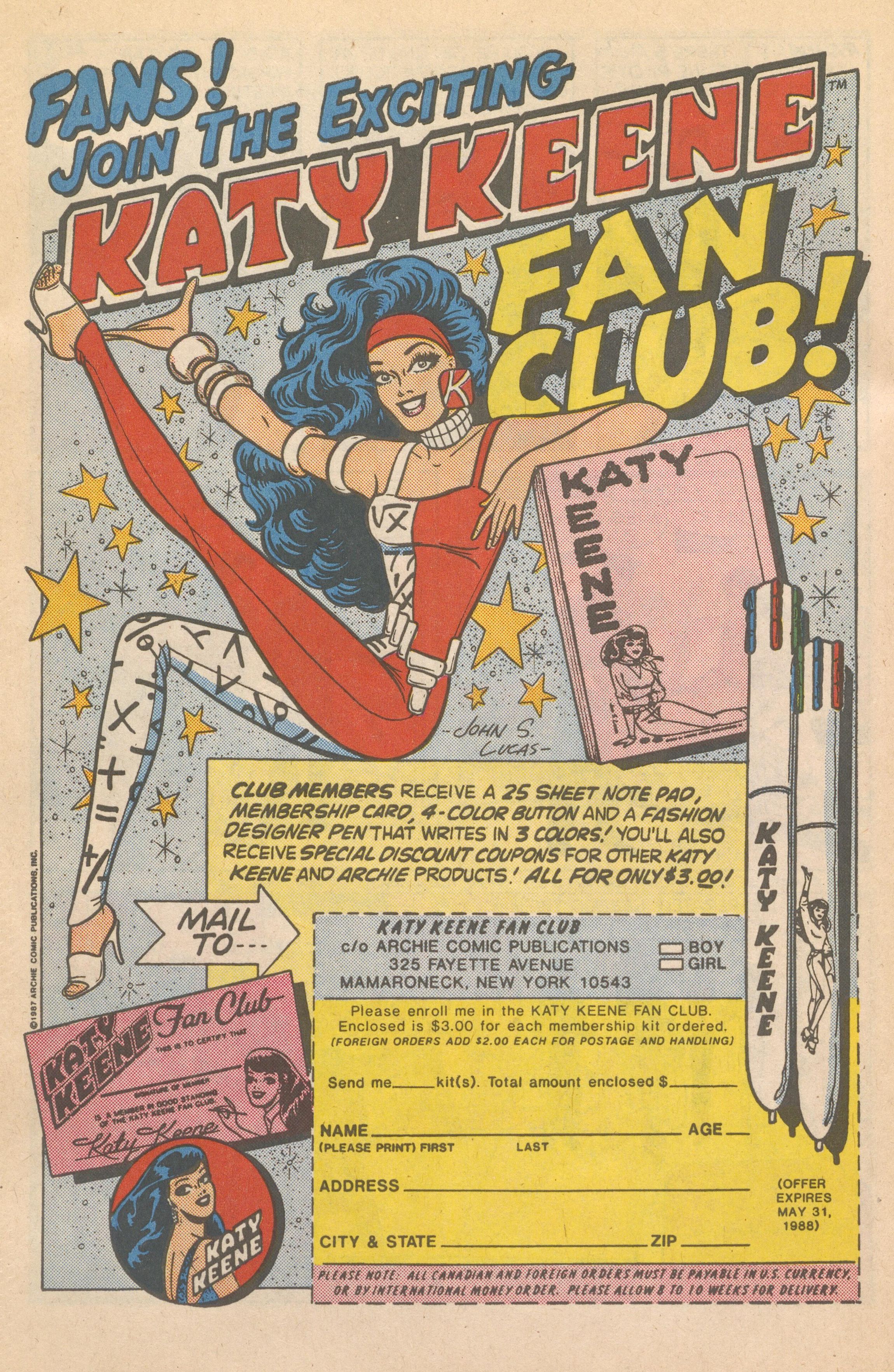 Read online Katy Keene (1983) comic -  Issue #25 - 33