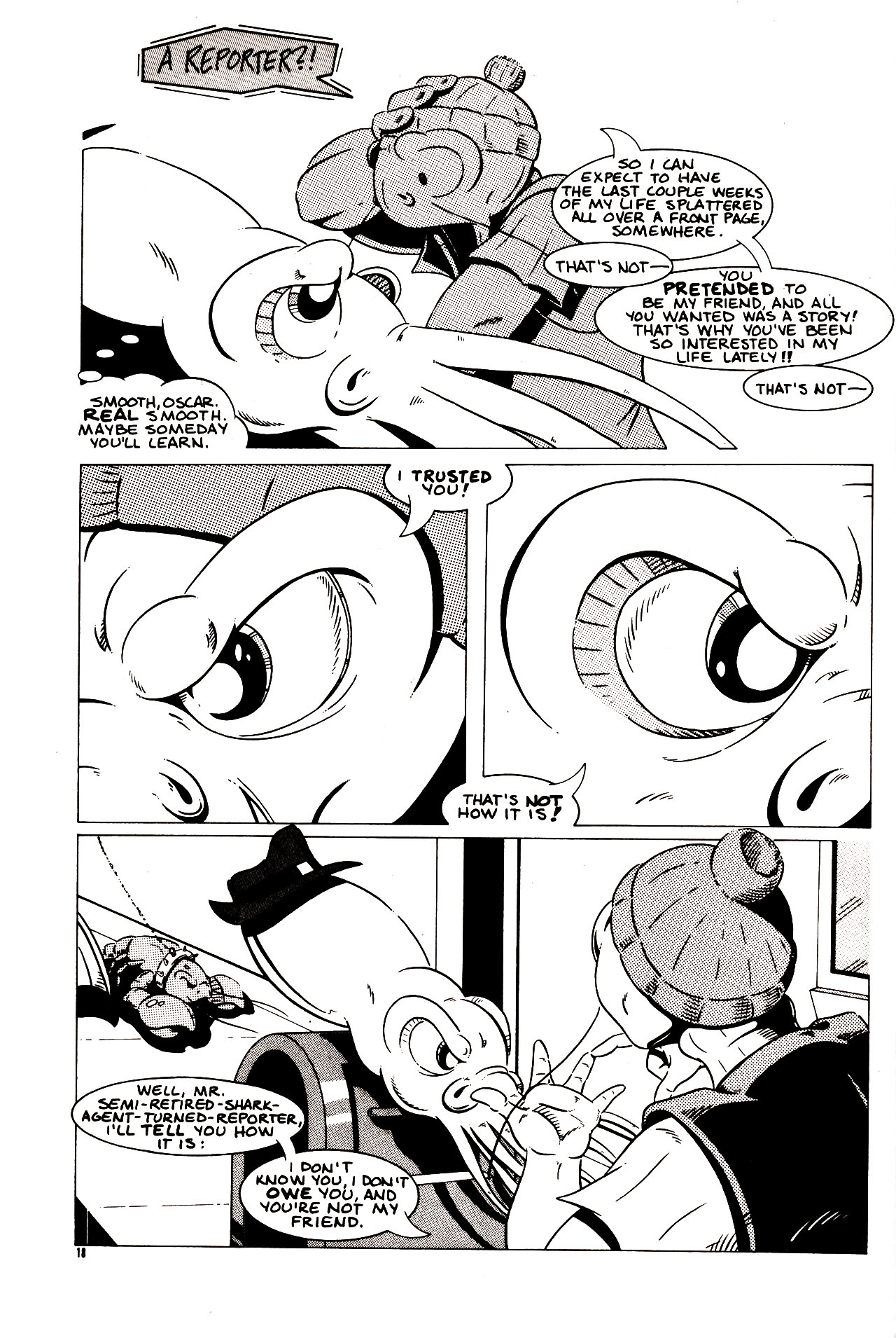 Read online The Fish Police comic -  Issue #6 - 21
