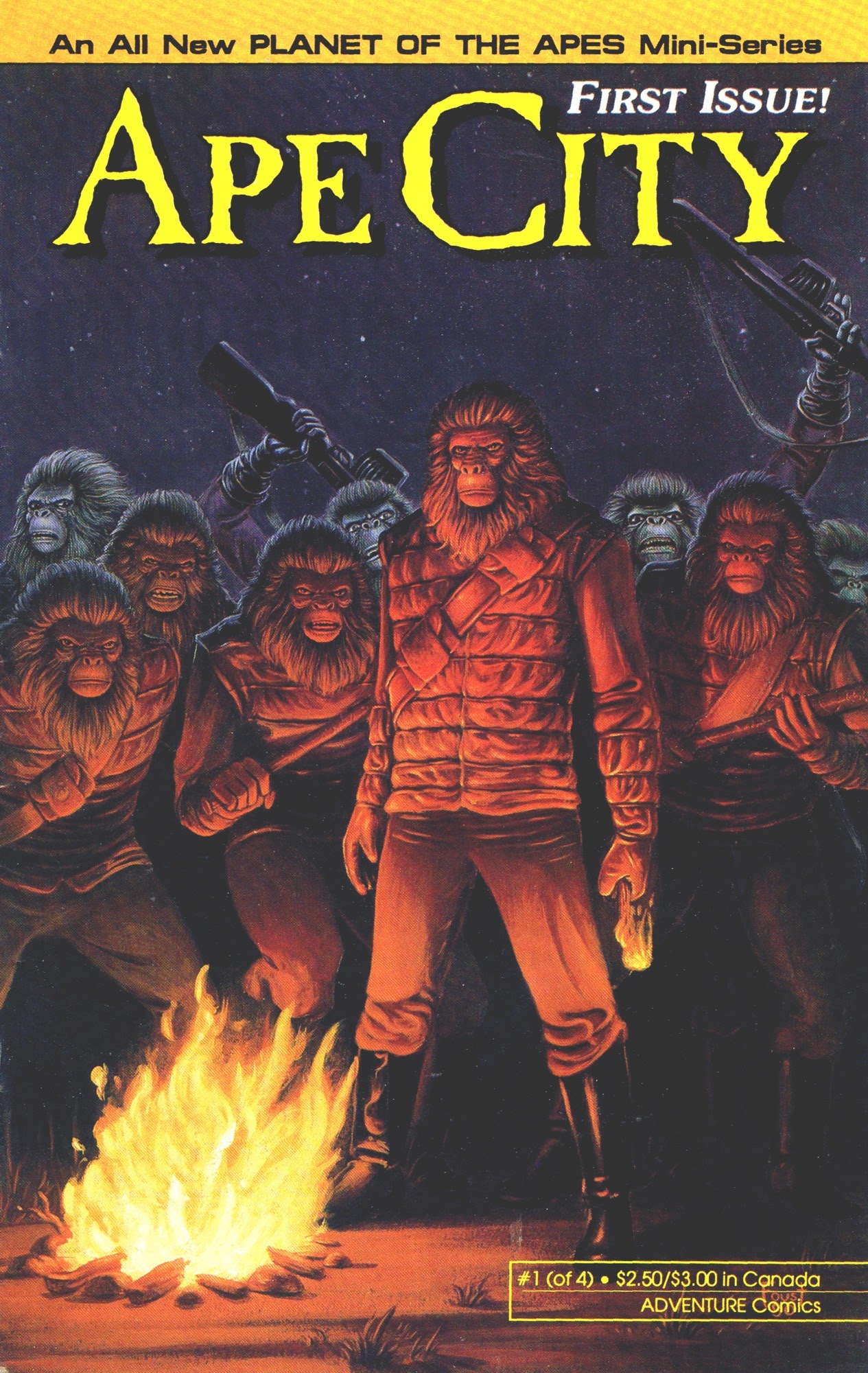 Read online Ape City comic -  Issue #1 - 1