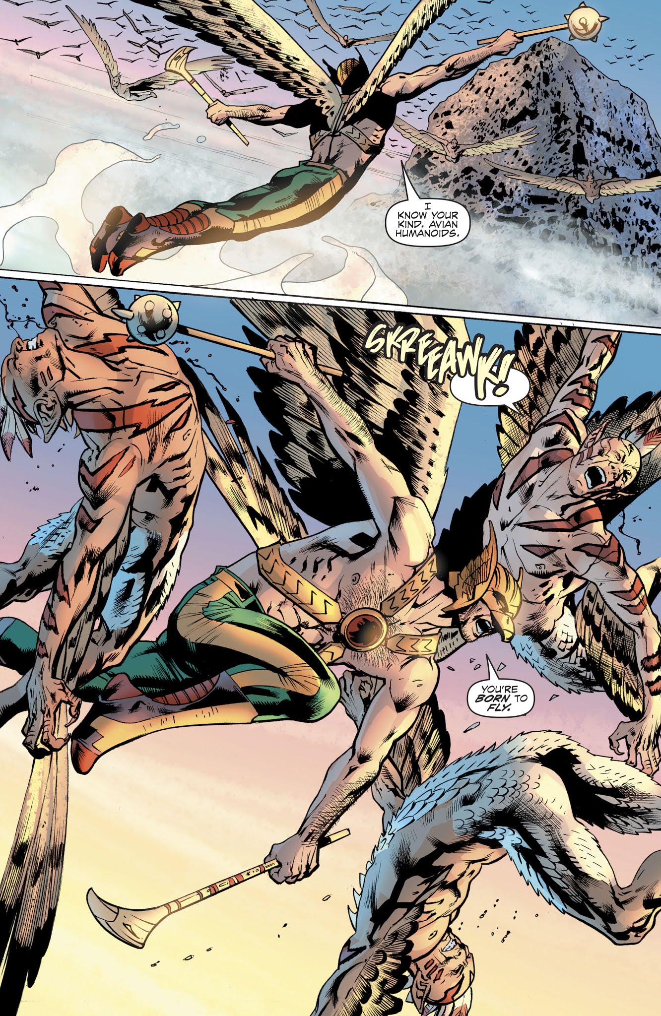 Read online Hawkman (2018) comic -  Issue #3 - 14