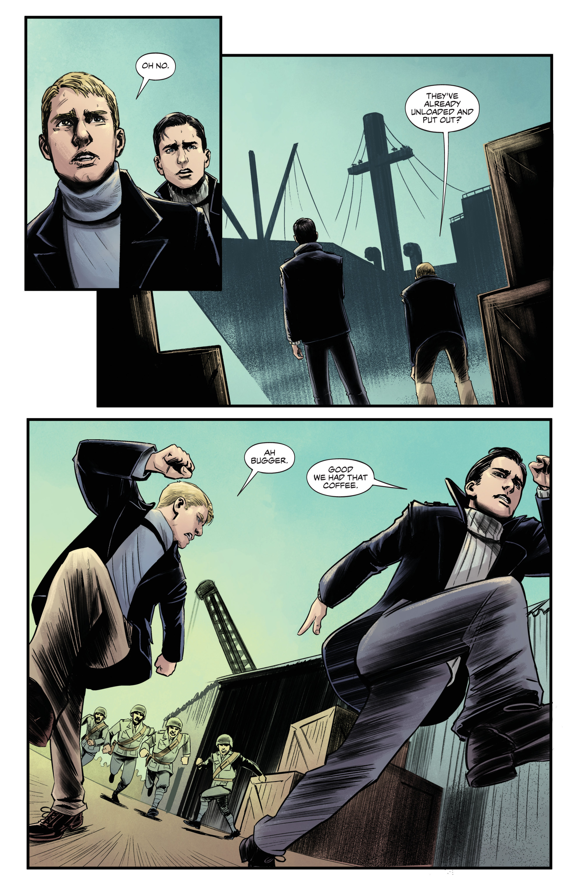 Read online James Bond Origin comic -  Issue #12 - 18