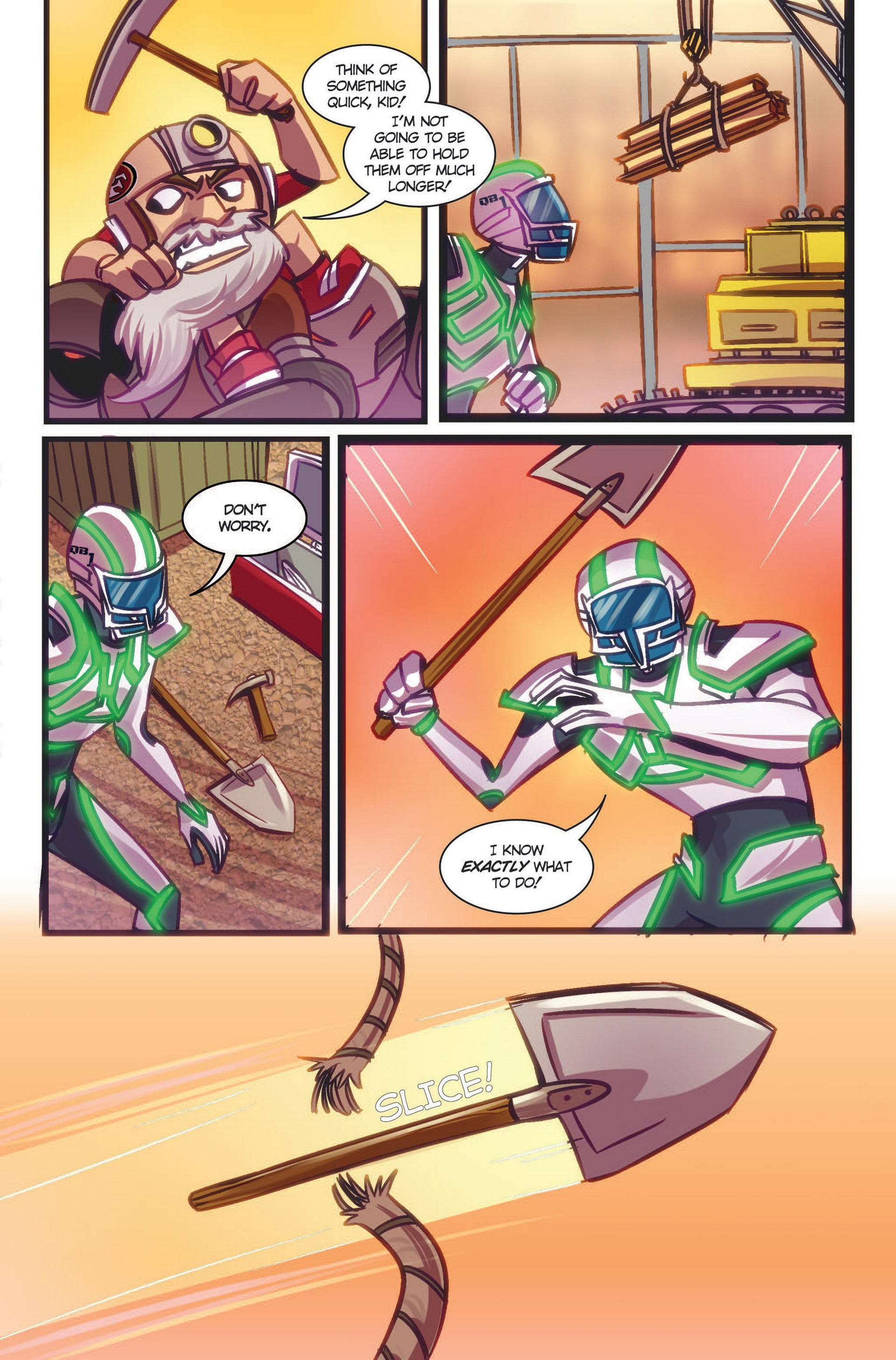 Read online NFL Rush Zone comic -  Issue # Full - 12