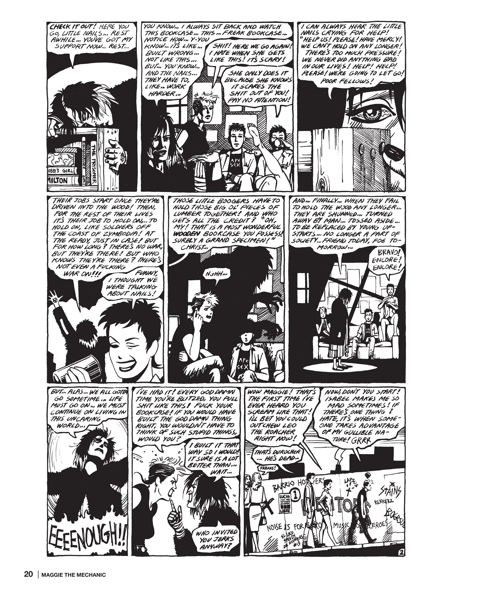 Read online Maggie the Mechanic: The Love & Rockets Library - Locas comic -  Issue # TPB (Part 1) - 20