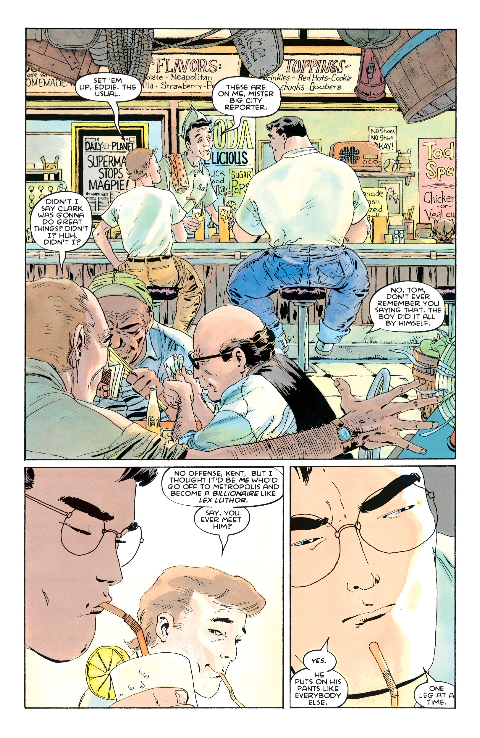 Read online Superman For All Seasons comic -  Issue #2 - 32