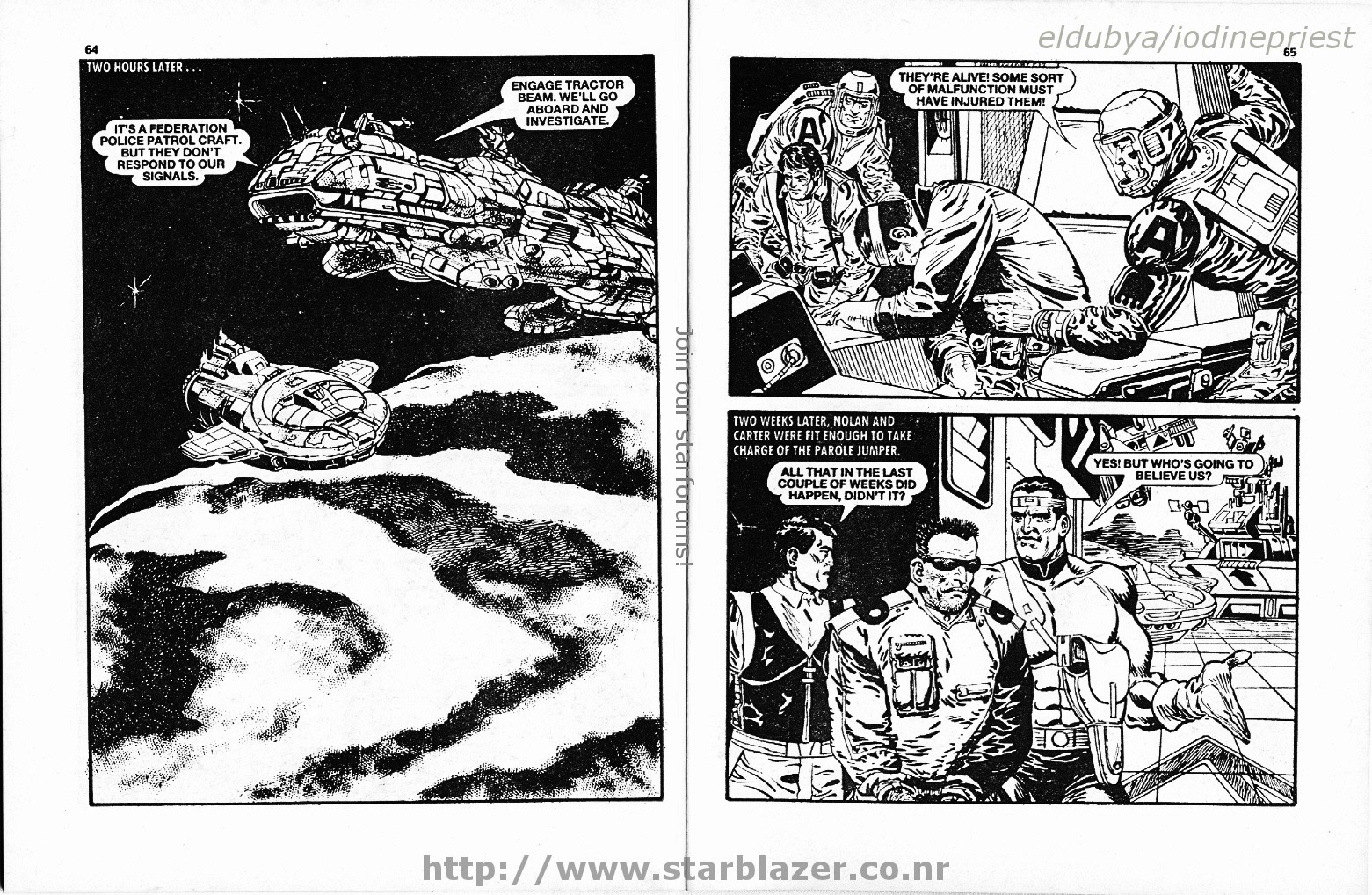 Read online Starblazer comic -  Issue #220 - 34