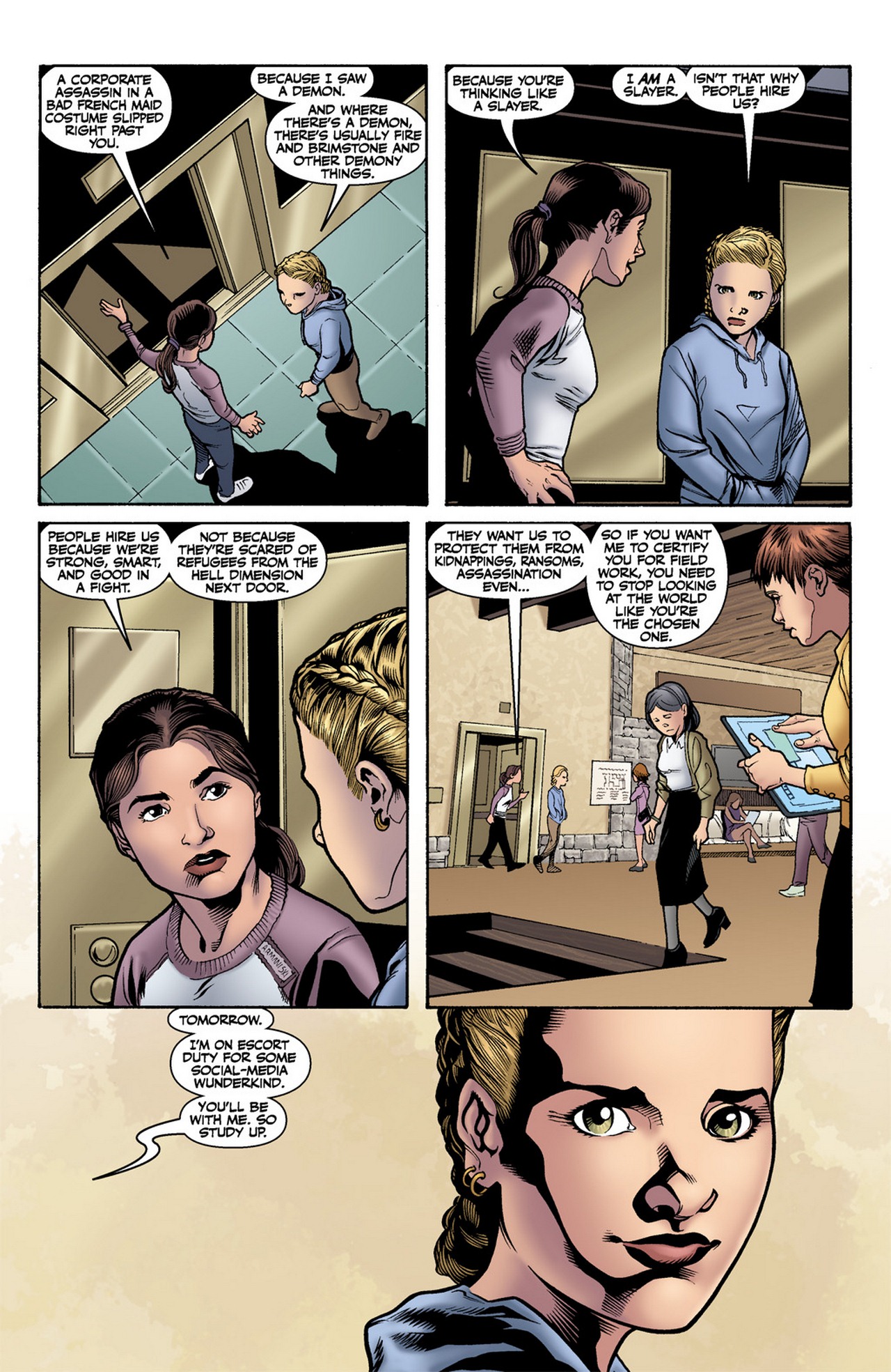 Read online Buffy the Vampire Slayer Season Nine comic -  Issue #11 - 10