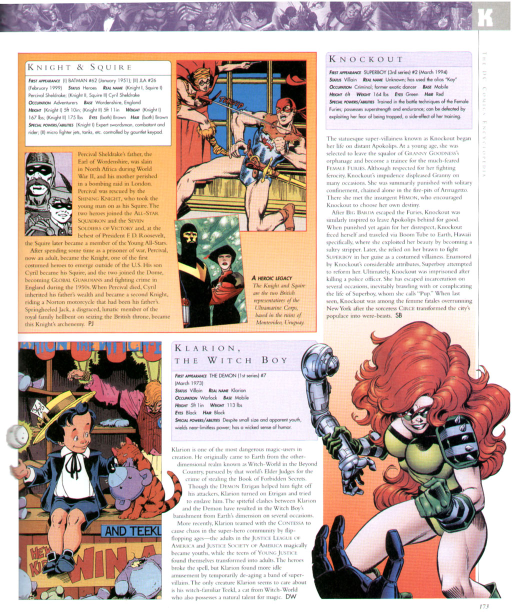 Read online The DC Comics Encyclopedia comic -  Issue # TPB 1 - 174