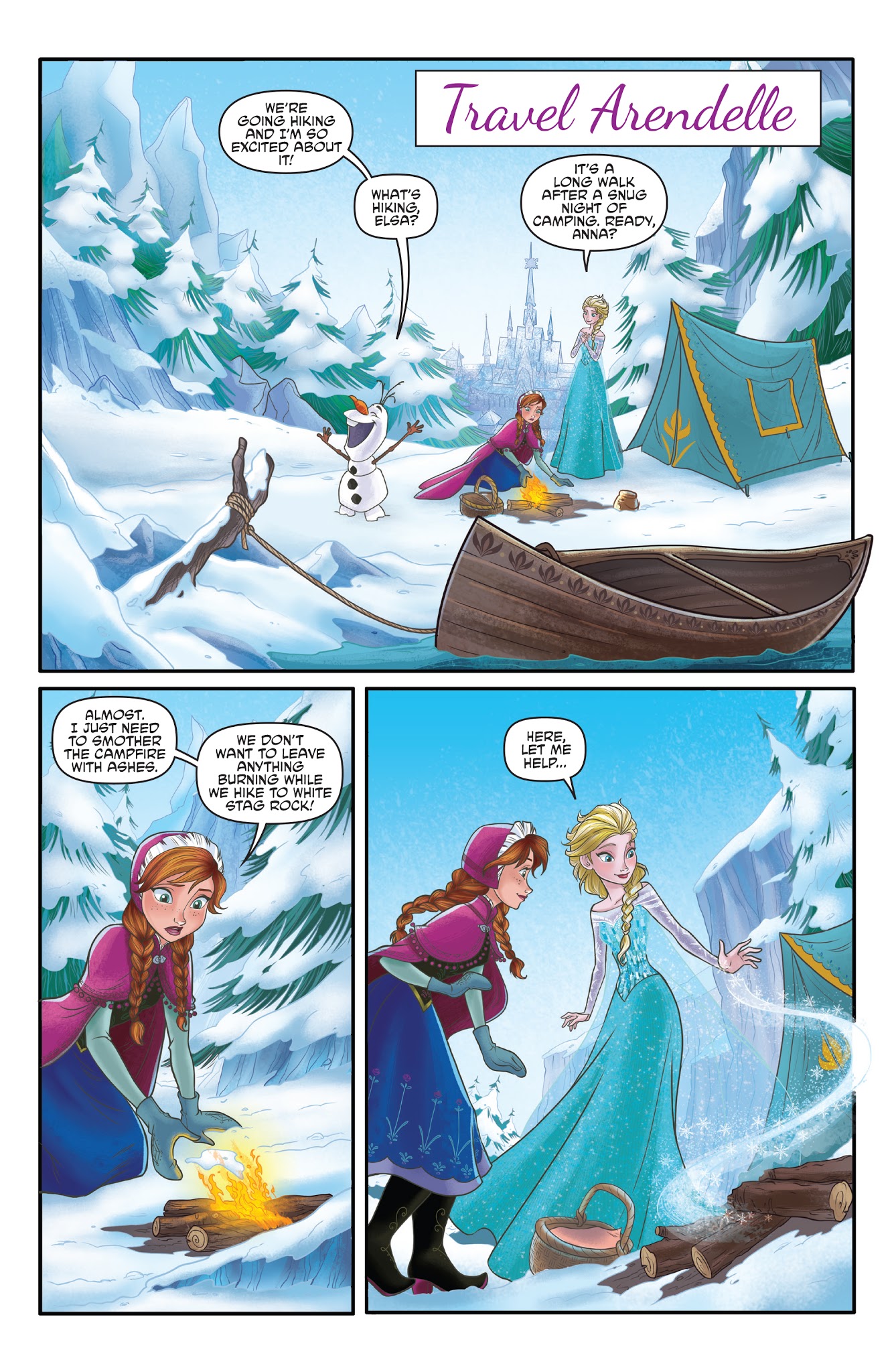 Read online Disney Frozen comic -  Issue #2 - 10