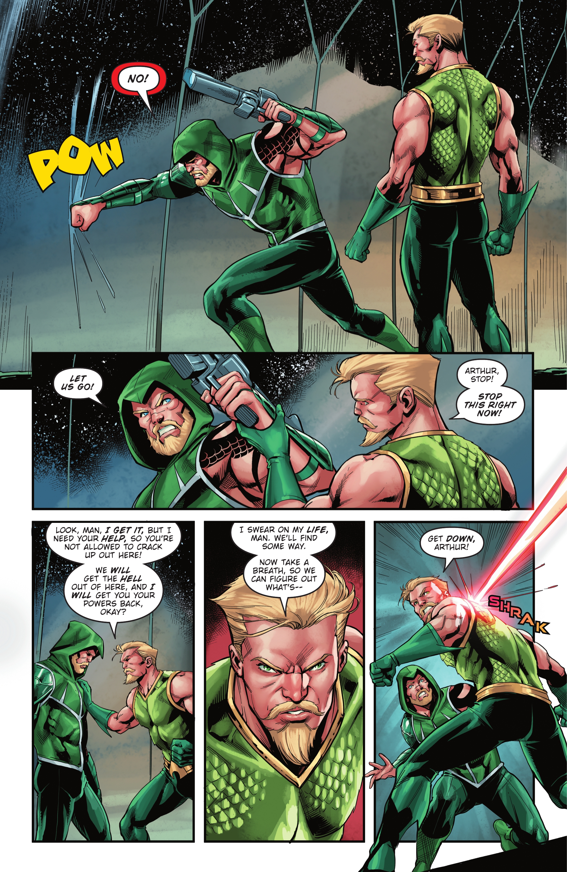Read online Aquaman/Green Arrow - Deep Target comic -  Issue #4 - 4