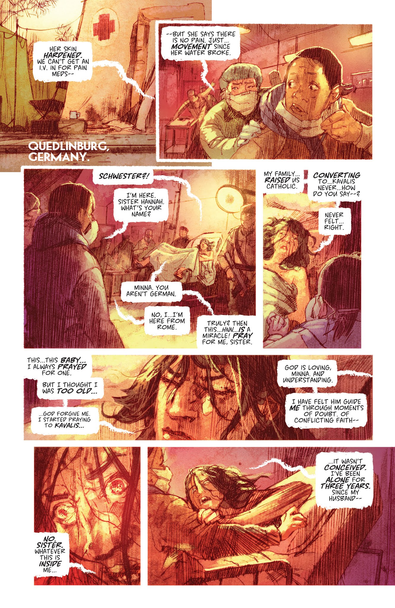 Read online Evolution comic -  Issue #10 - 11