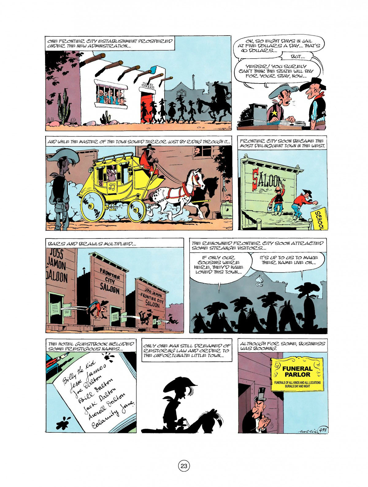 Read online A Lucky Luke Adventure comic -  Issue #27 - 24