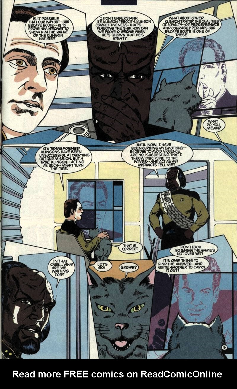 Read online Star Trek: The Next Generation (1989) comic -  Issue #35 - 17