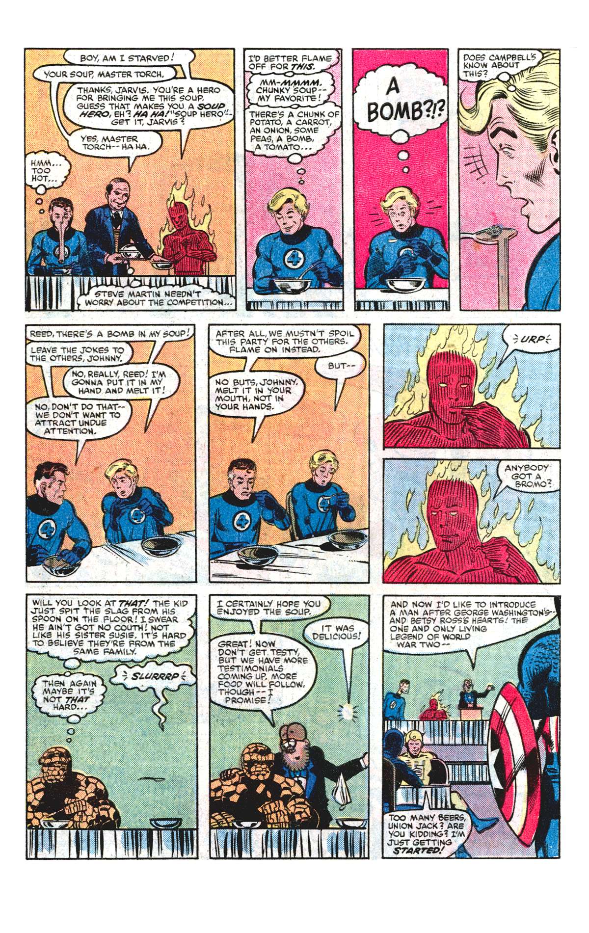 Read online Fantastic Four Roast comic -  Issue # Full - 10