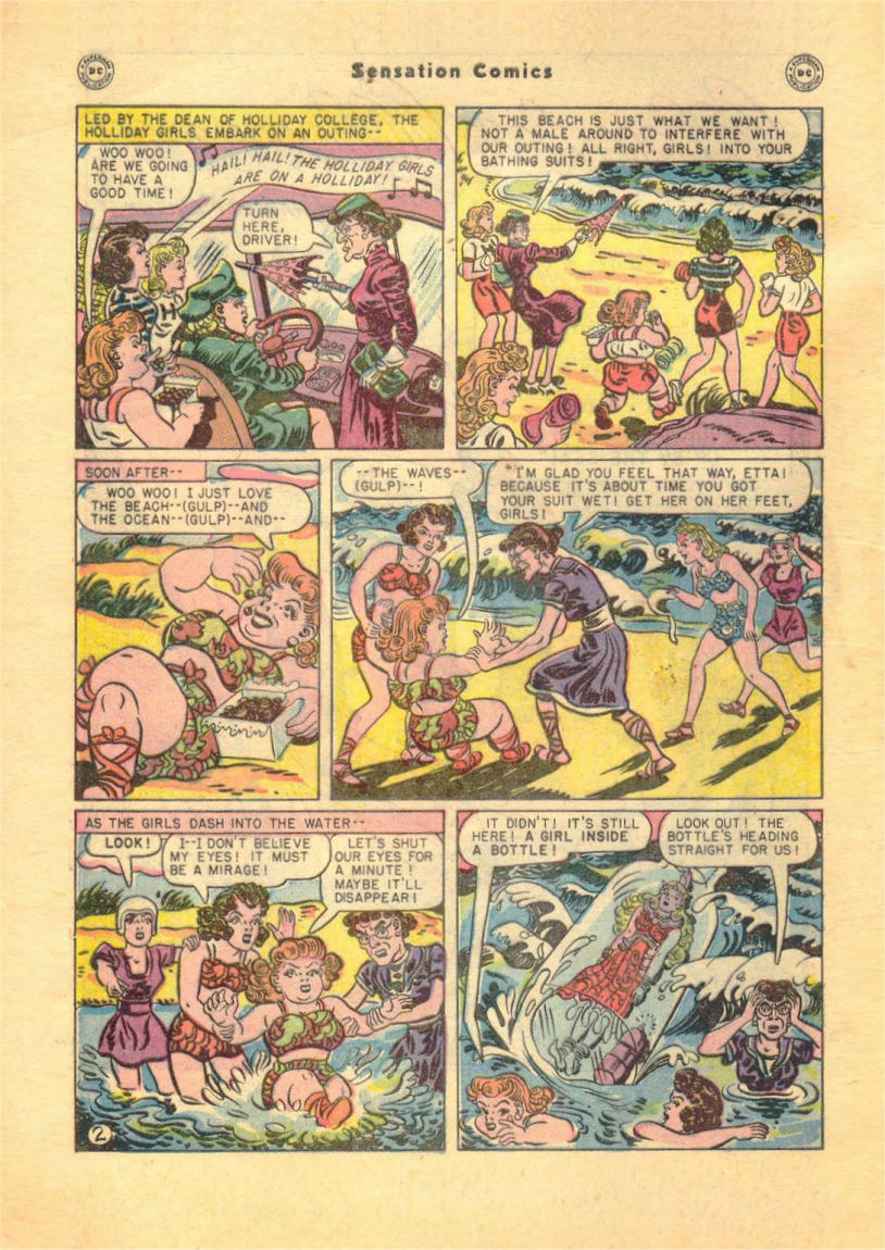 Read online Sensation (Mystery) Comics comic -  Issue #84 - 4