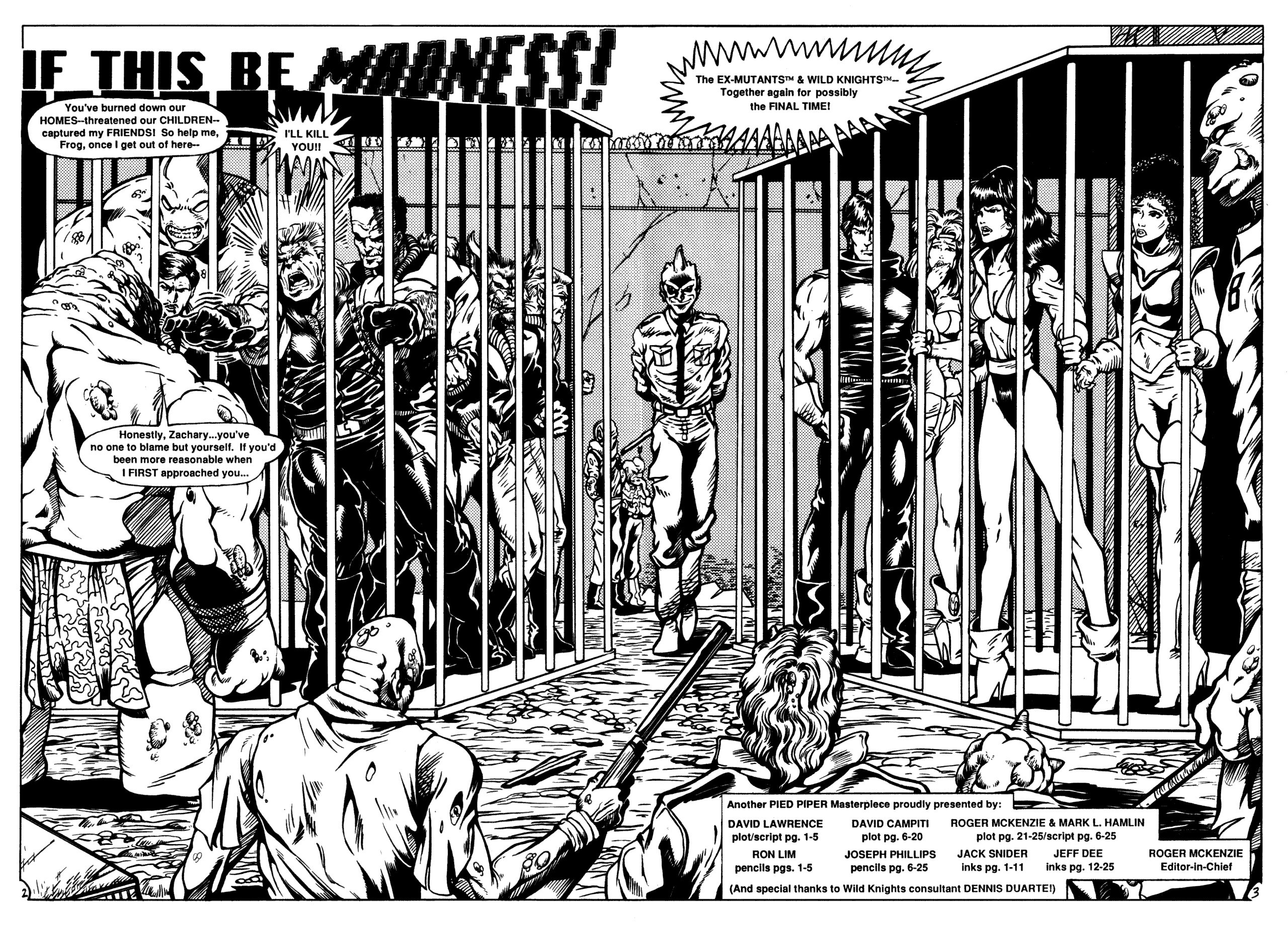 Read online Ex-Mutants (1986) comic -  Issue #8 - 5