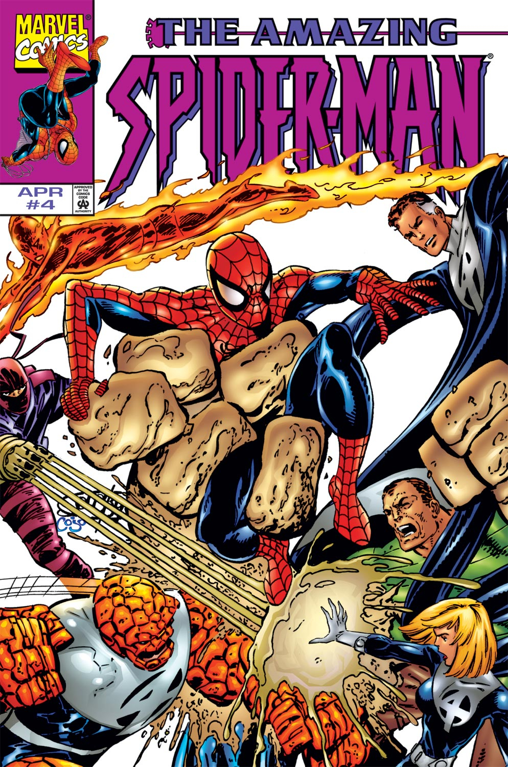 Read online The Amazing Spider-Man (1999) comic -  Issue #4 - 1