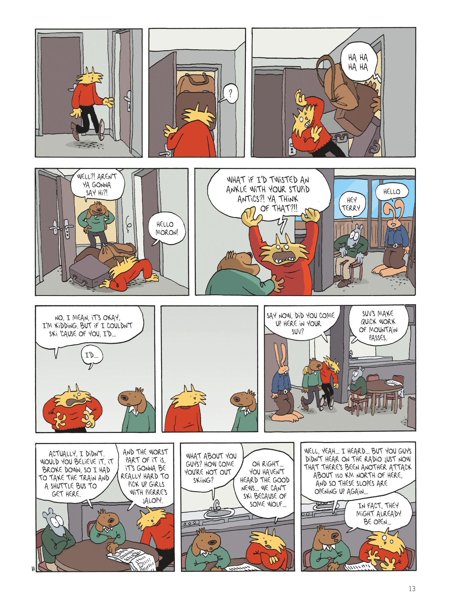 Read online The Spiffy Adventures of McConey comic -  Issue #0 - 13