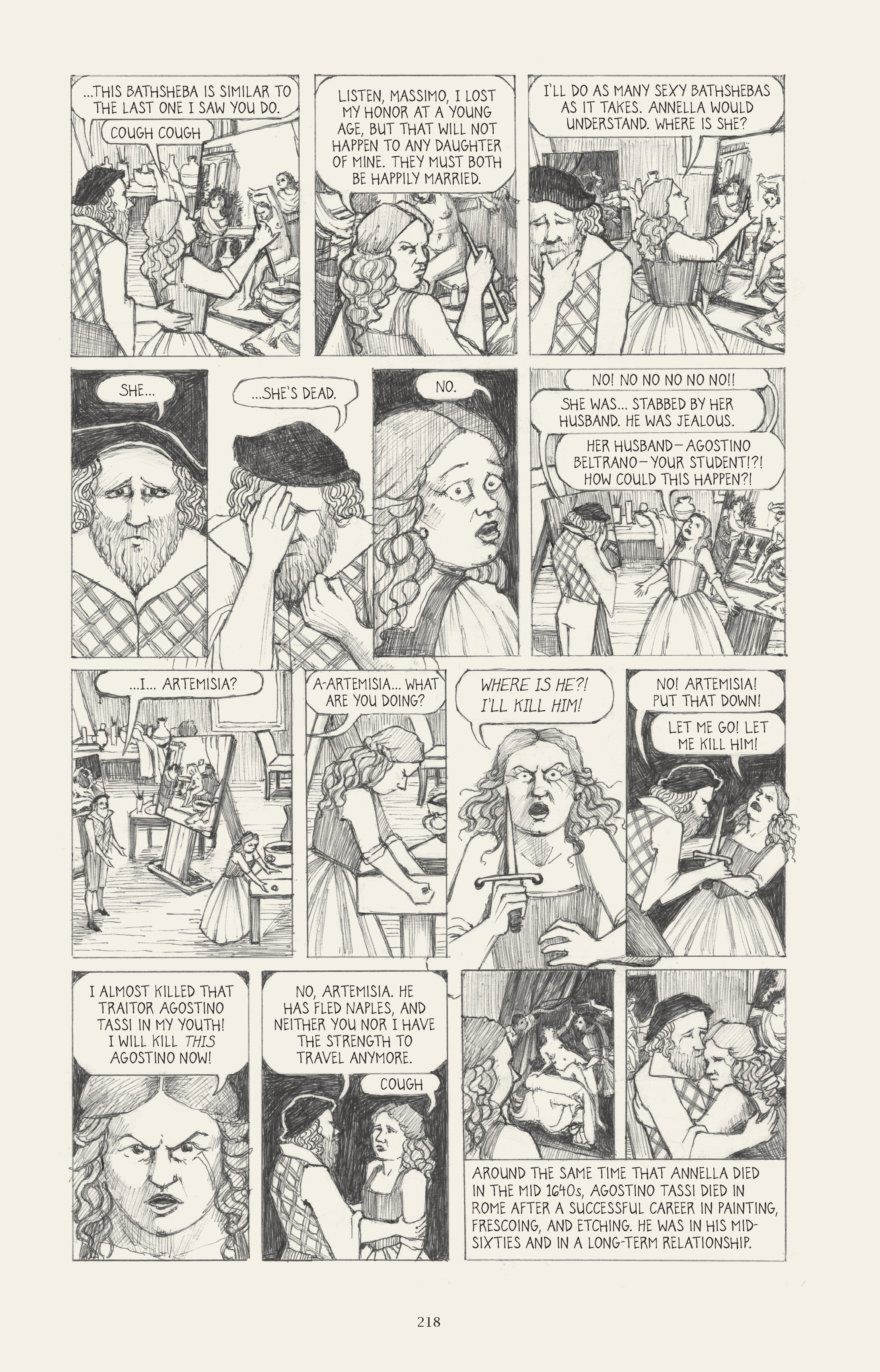 Read online I Know What I Am: The Life and Times of Artemisia Gentileschi comic -  Issue # TPB (Part 3) - 25