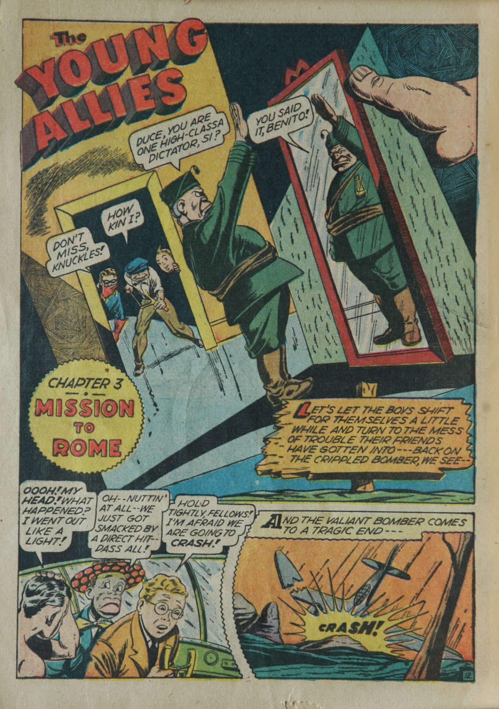 Read online Young Allies Comics comic -  Issue #9 - 14