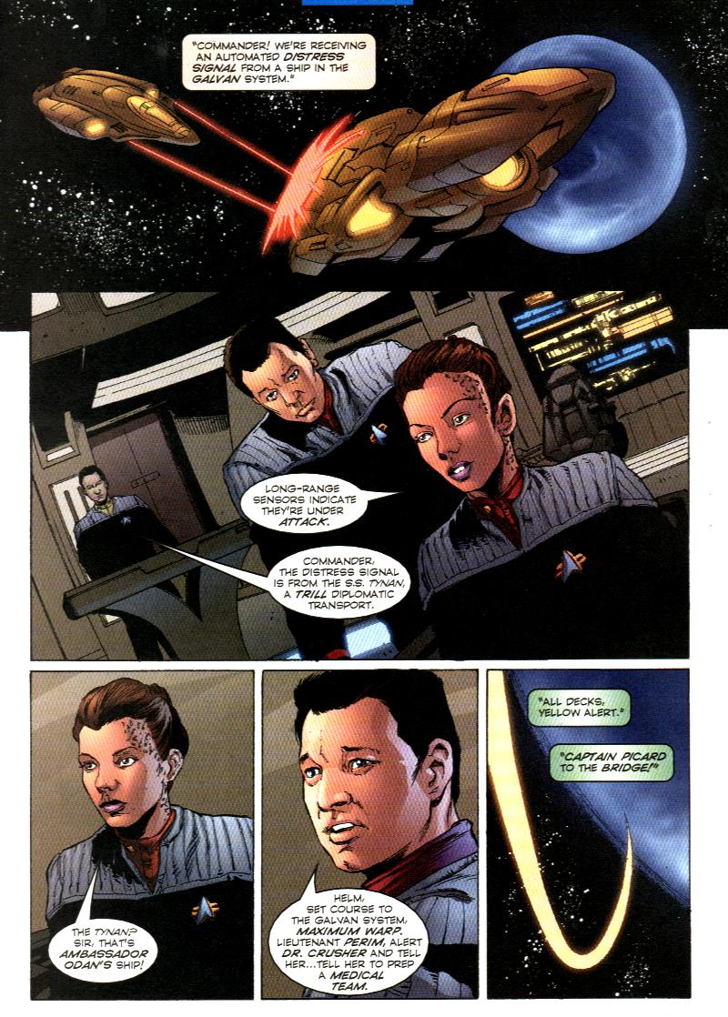 Read online Star Trek: Divided We Fall comic -  Issue #1 - 2