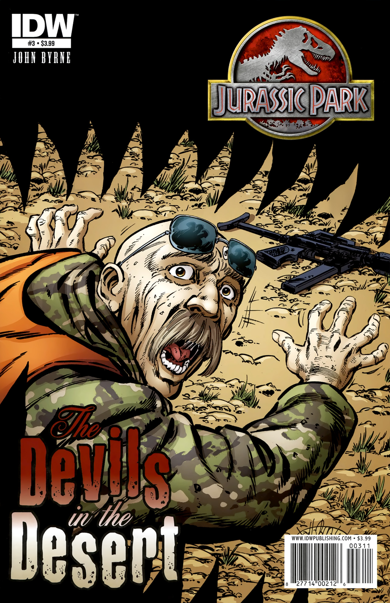 Read online Jurassic Park: The Devils in the Desert comic -  Issue #3 - 1