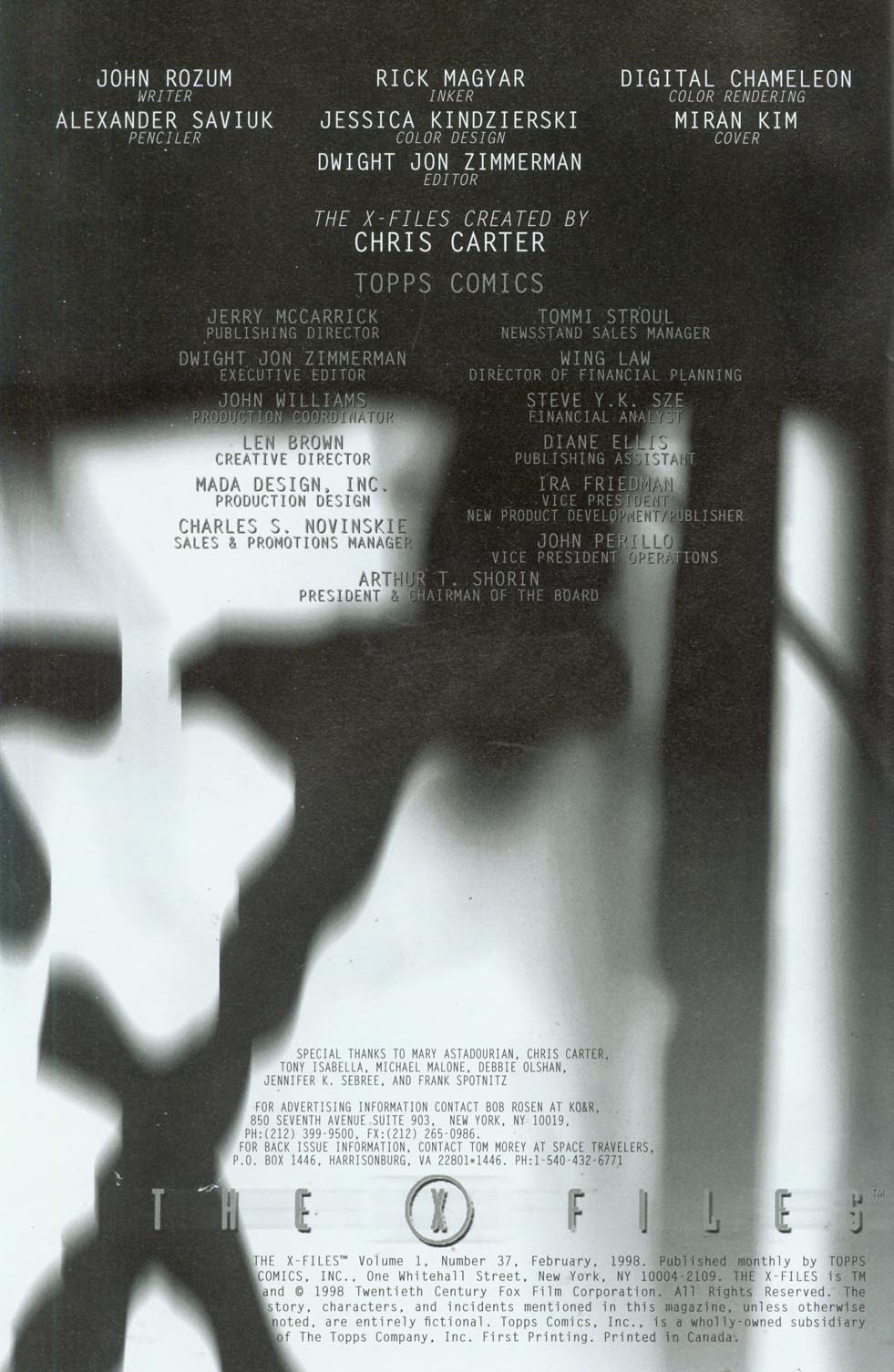 Read online The X-Files (1995) comic -  Issue #37 - 2