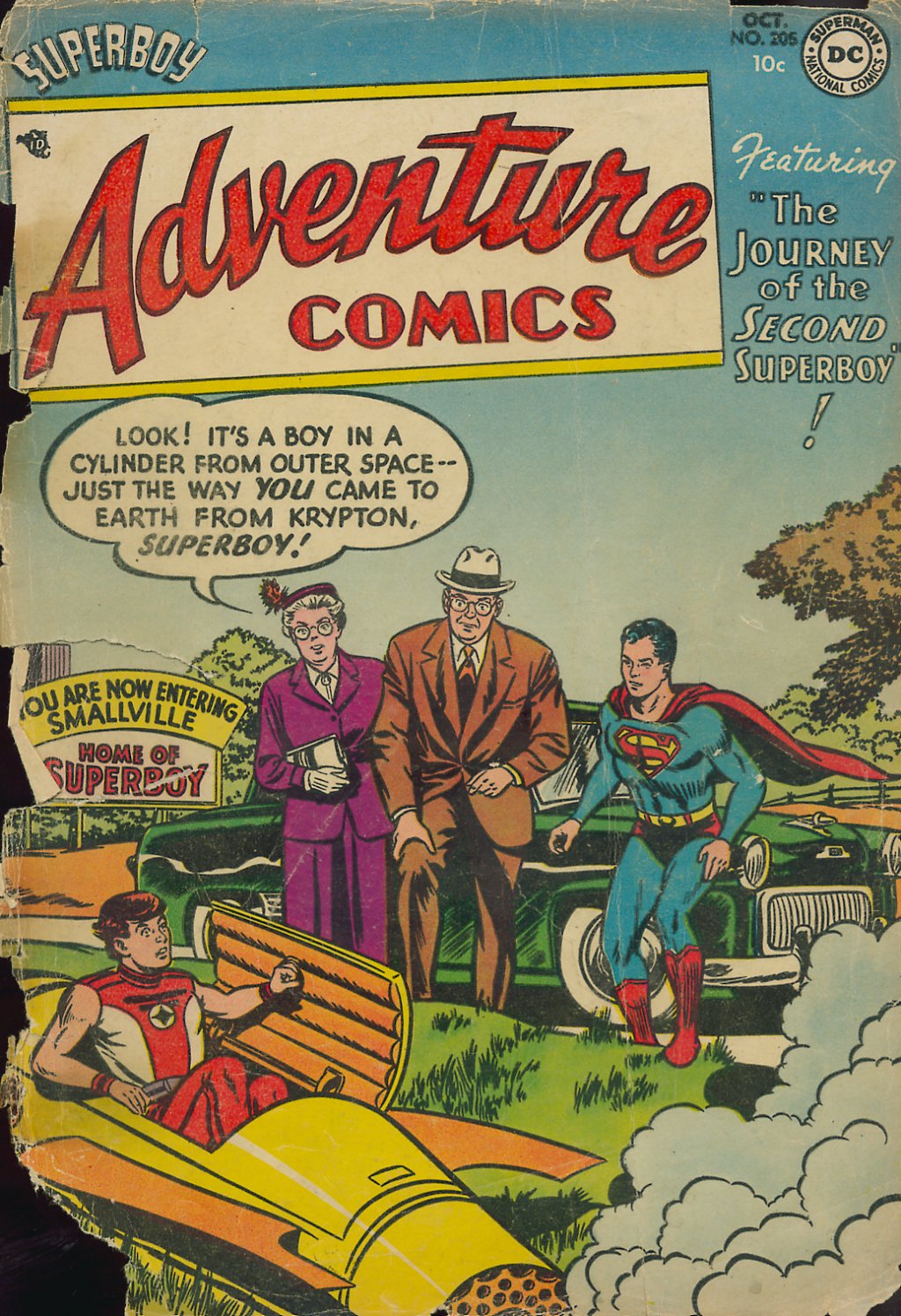 Read online Adventure Comics (1938) comic -  Issue #205 - 1