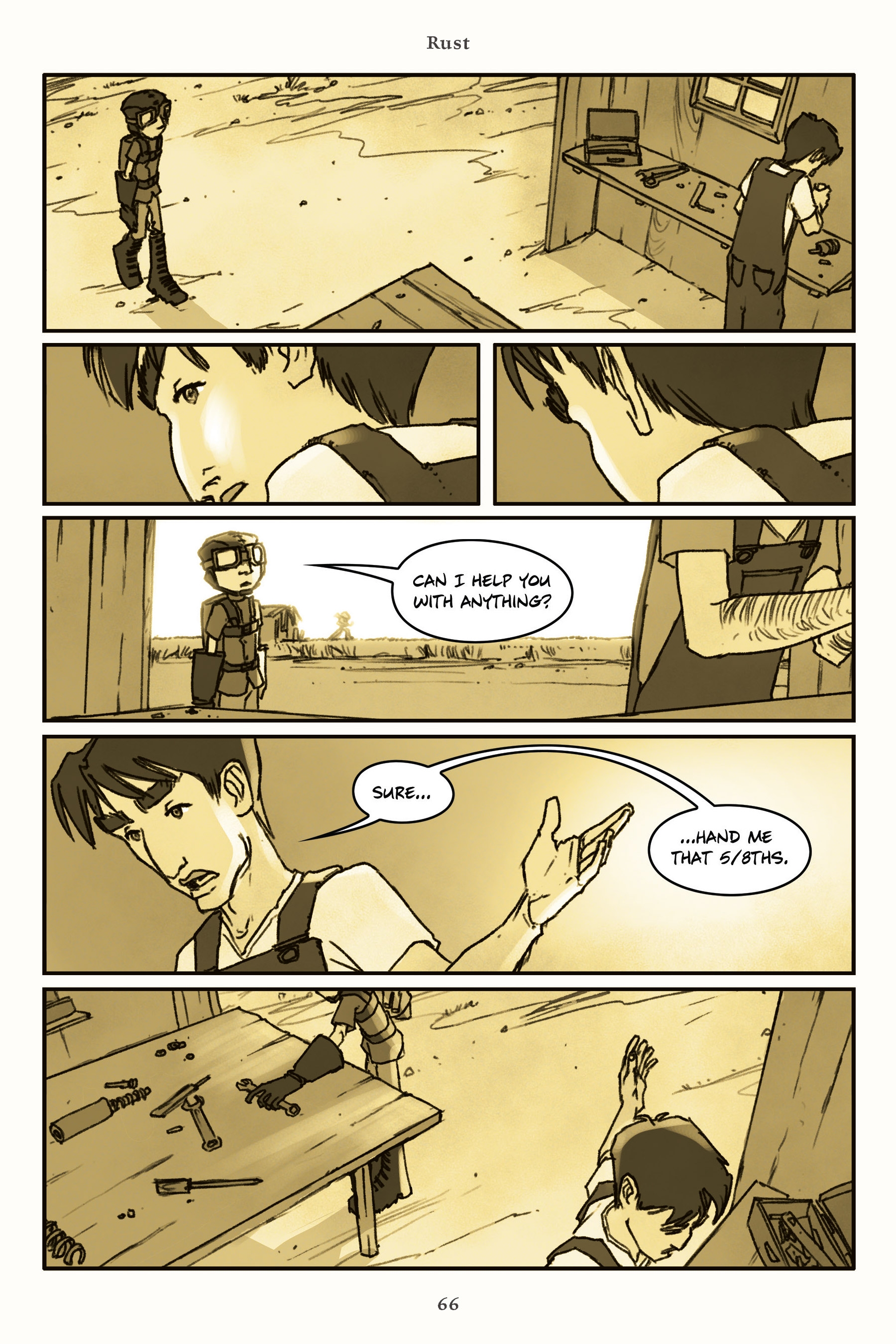 Read online Rust comic -  Issue # TPB 3 (Part 1) - 66