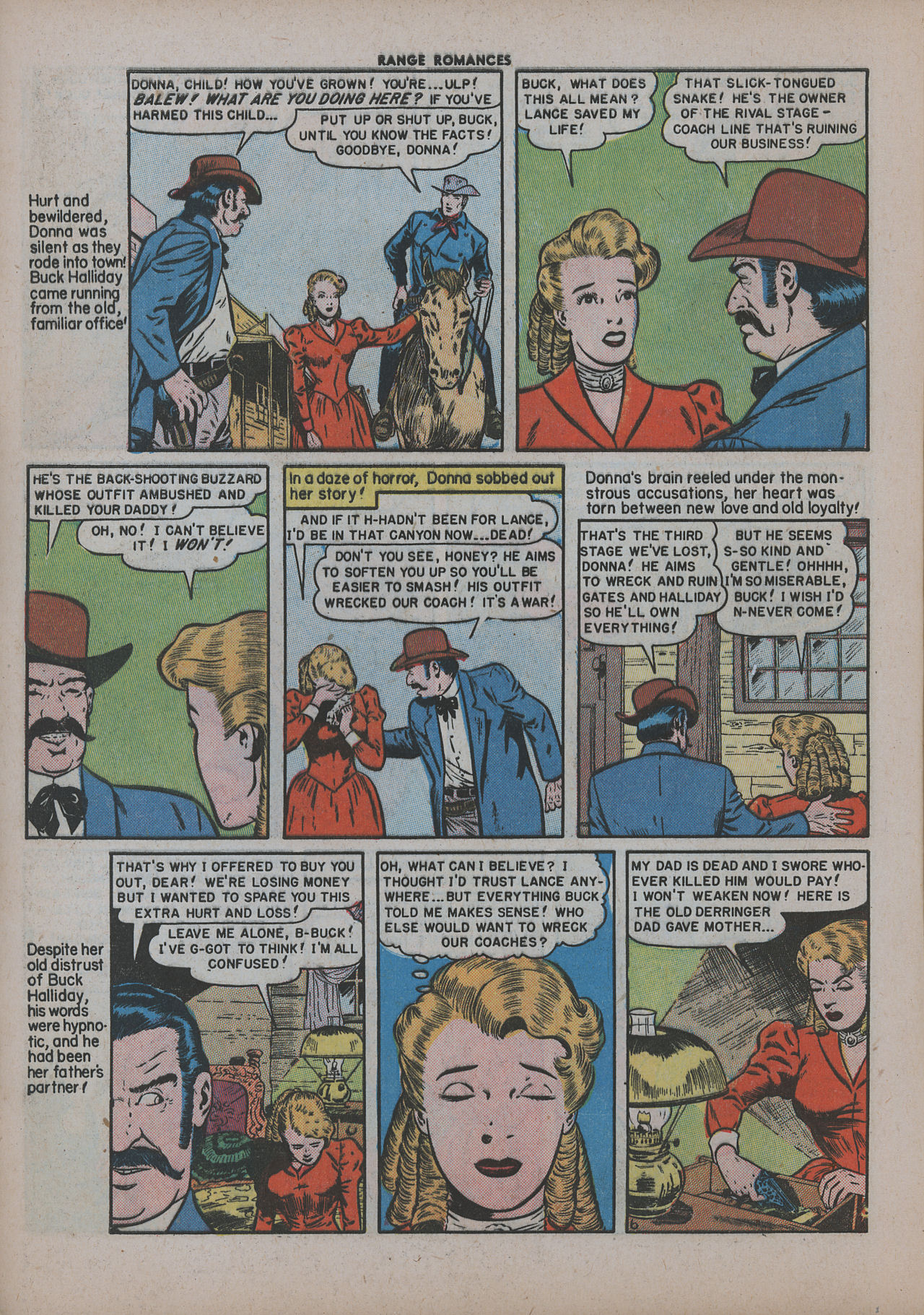 Read online Range Romances comic -  Issue #4 - 8