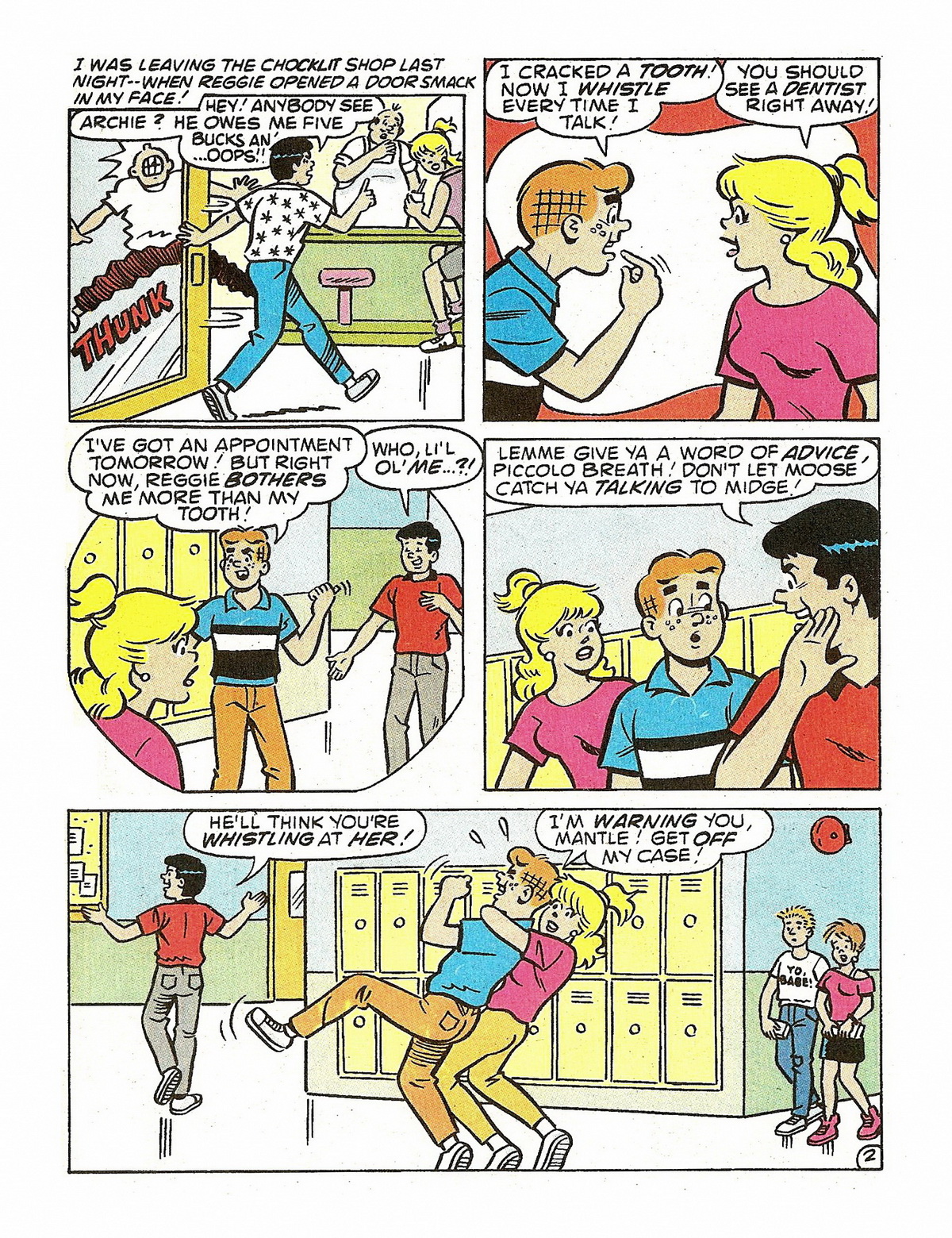 Read online Jughead's Double Digest Magazine comic -  Issue #24 - 128