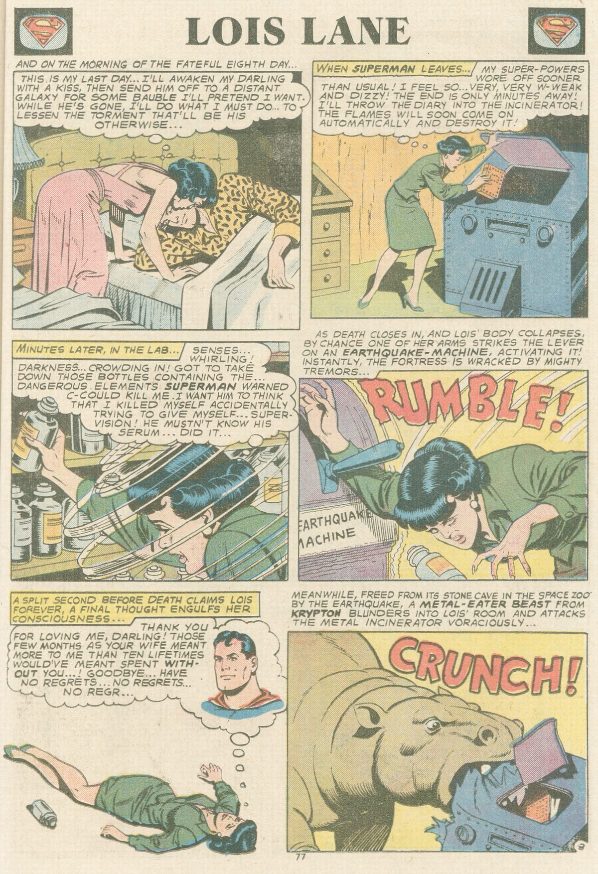 Read online The Superman Family comic -  Issue #164 - 77