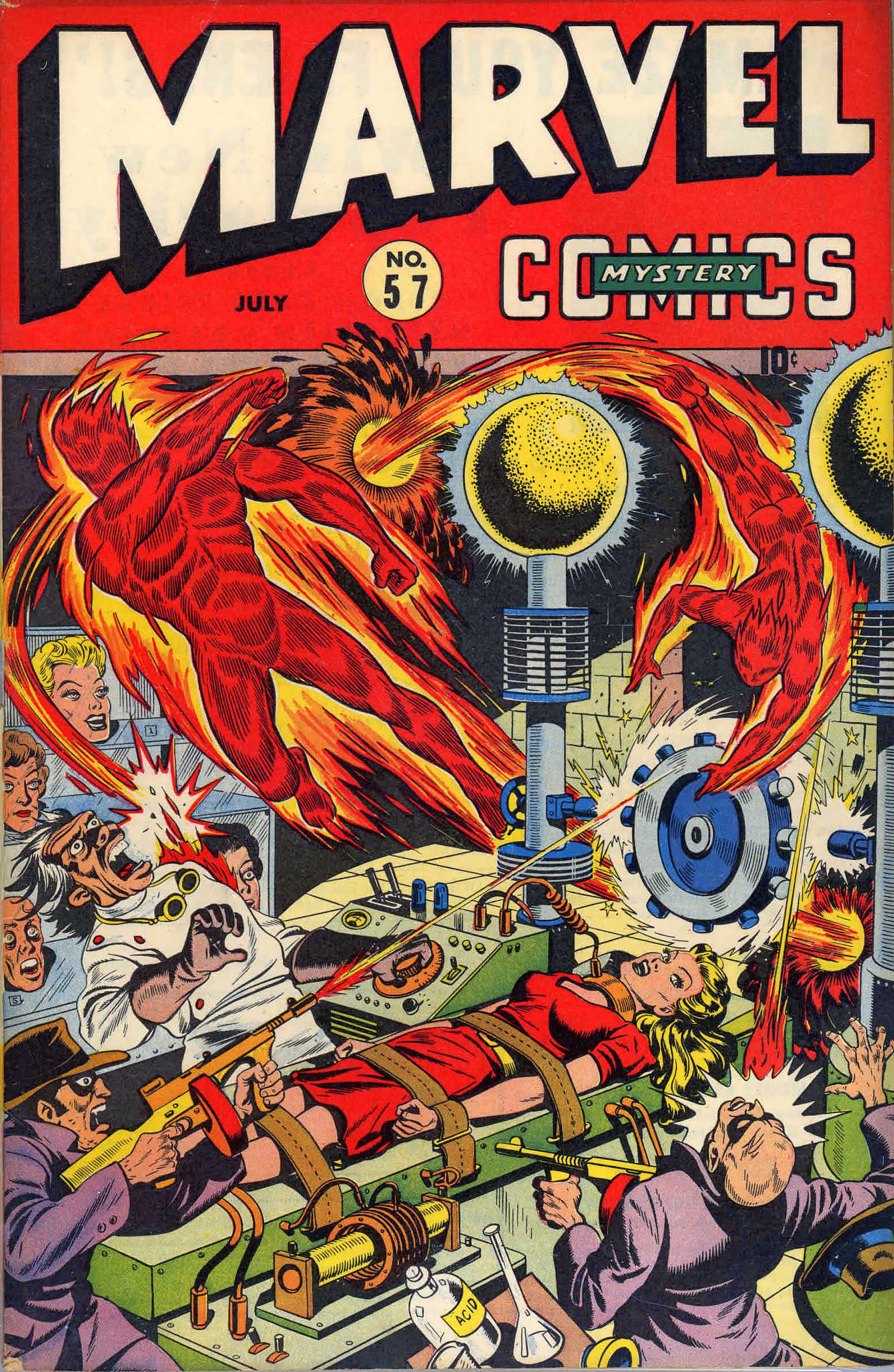Read online Marvel Mystery Comics comic -  Issue #57 - 1