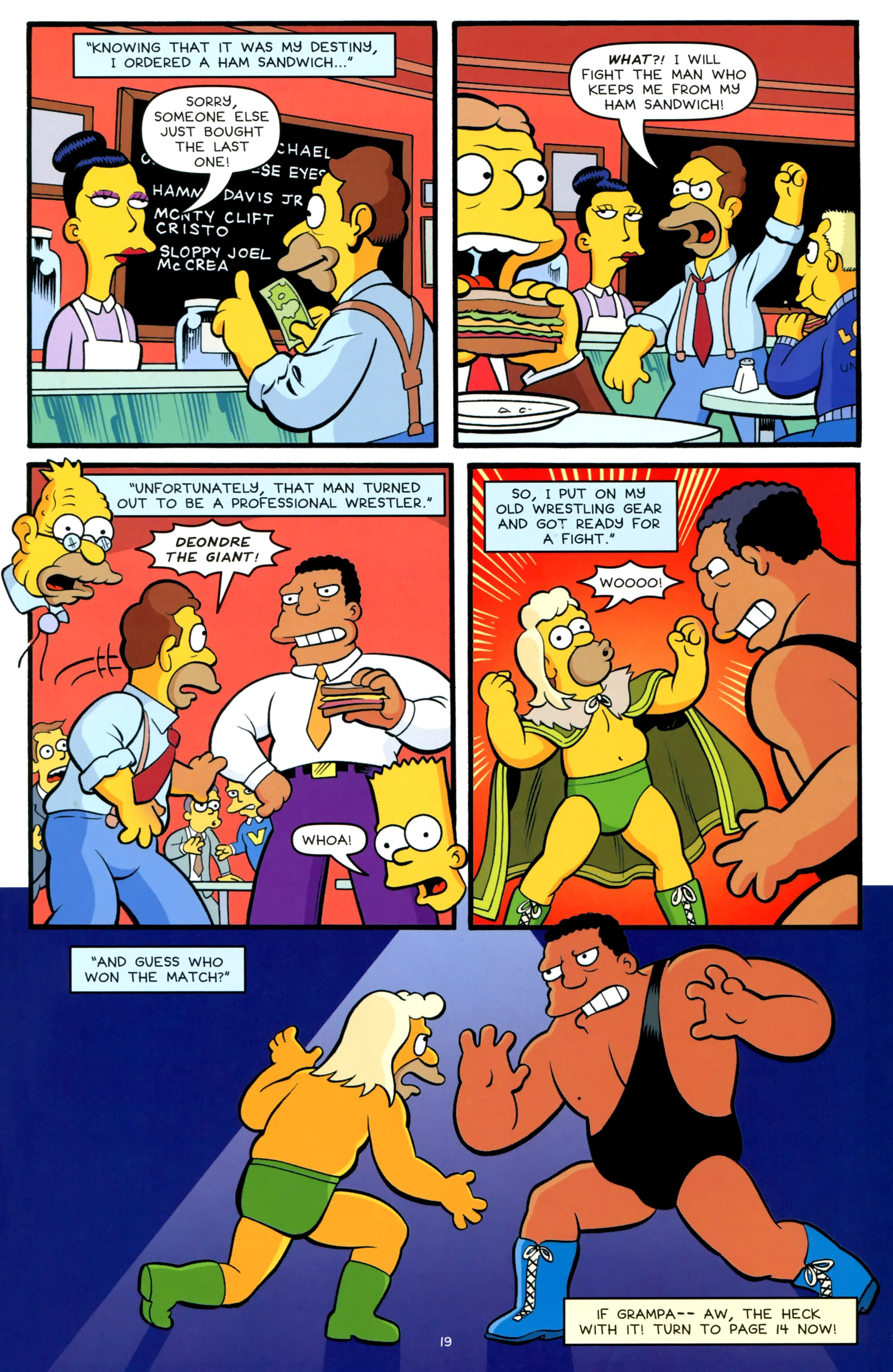 Read online Simpsons One-Shot Wonders: Grampa comic -  Issue # Full - 21