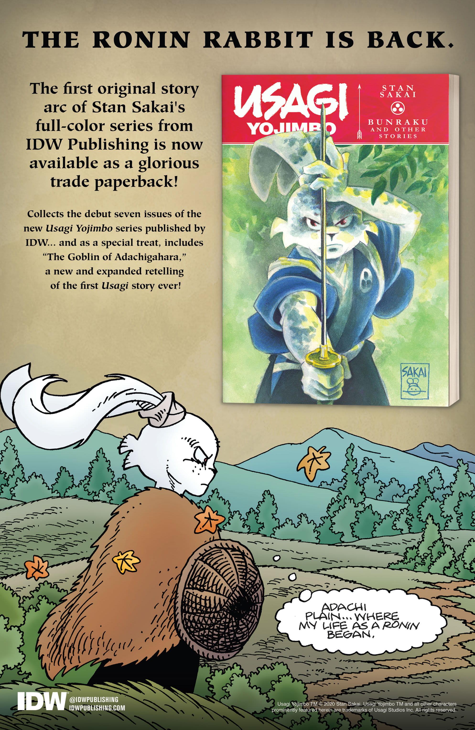 Read online Usagi Yojimbo: Wanderer’s Road comic -  Issue #1 - 23