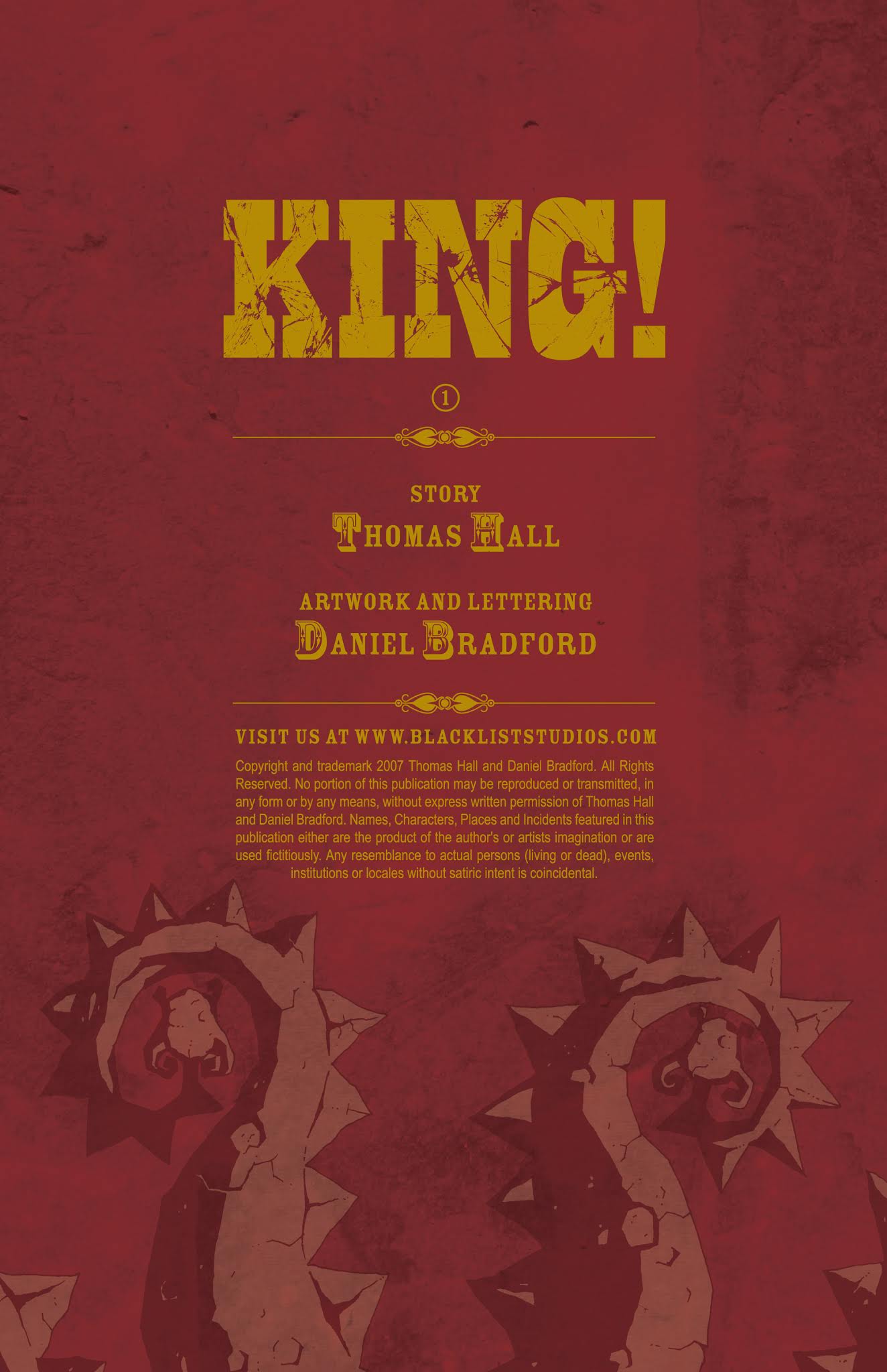 Read online KING! (2010) comic -  Issue #1 - 2