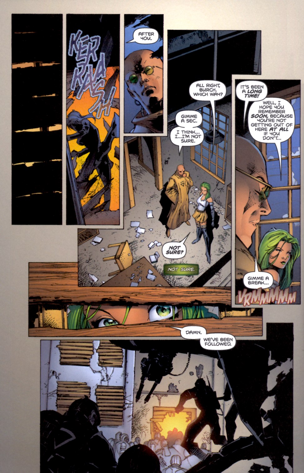 Read online Aphrodite IX (2000) comic -  Issue #4 - 5
