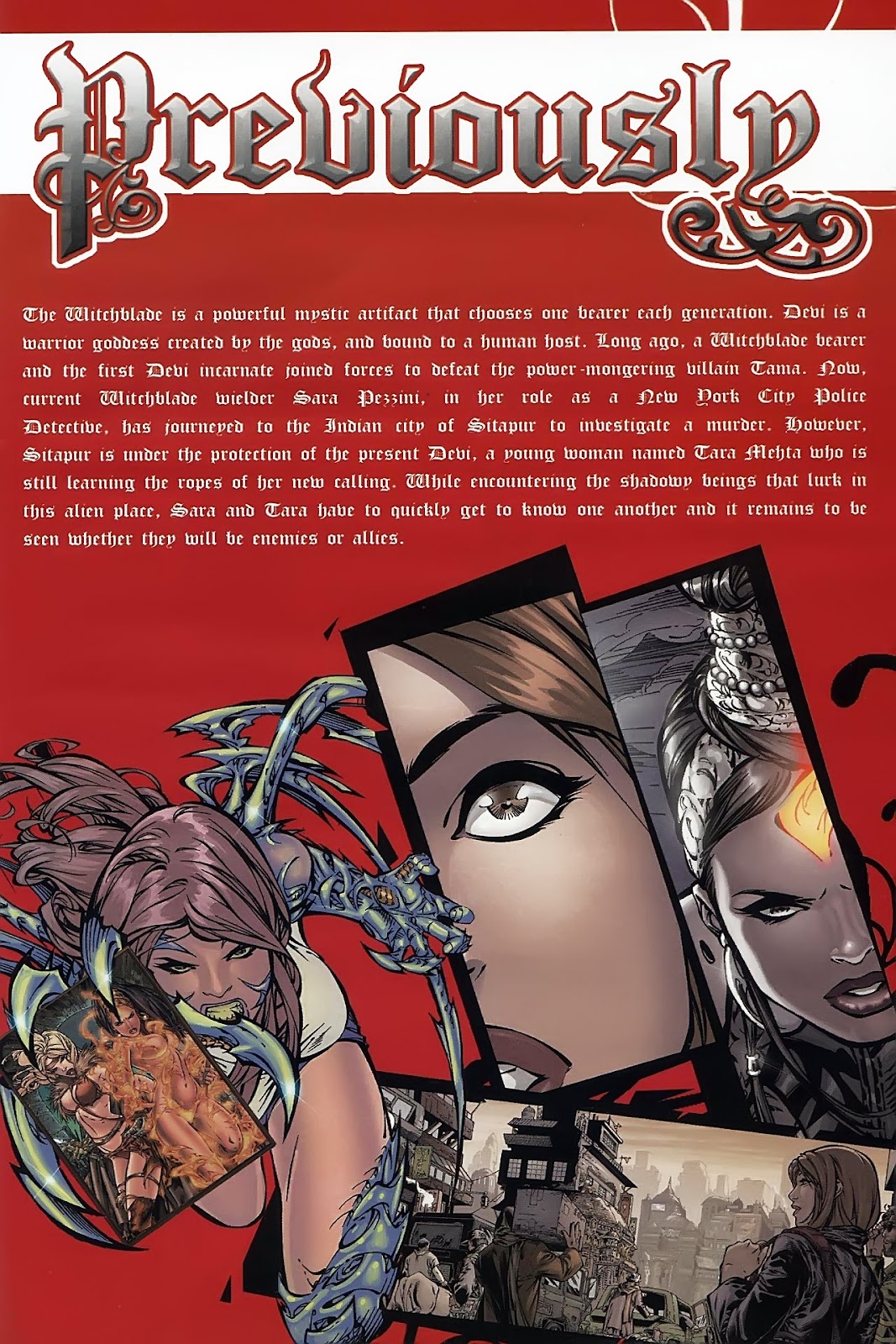 Devi/Witchblade (2008) Full Page 3