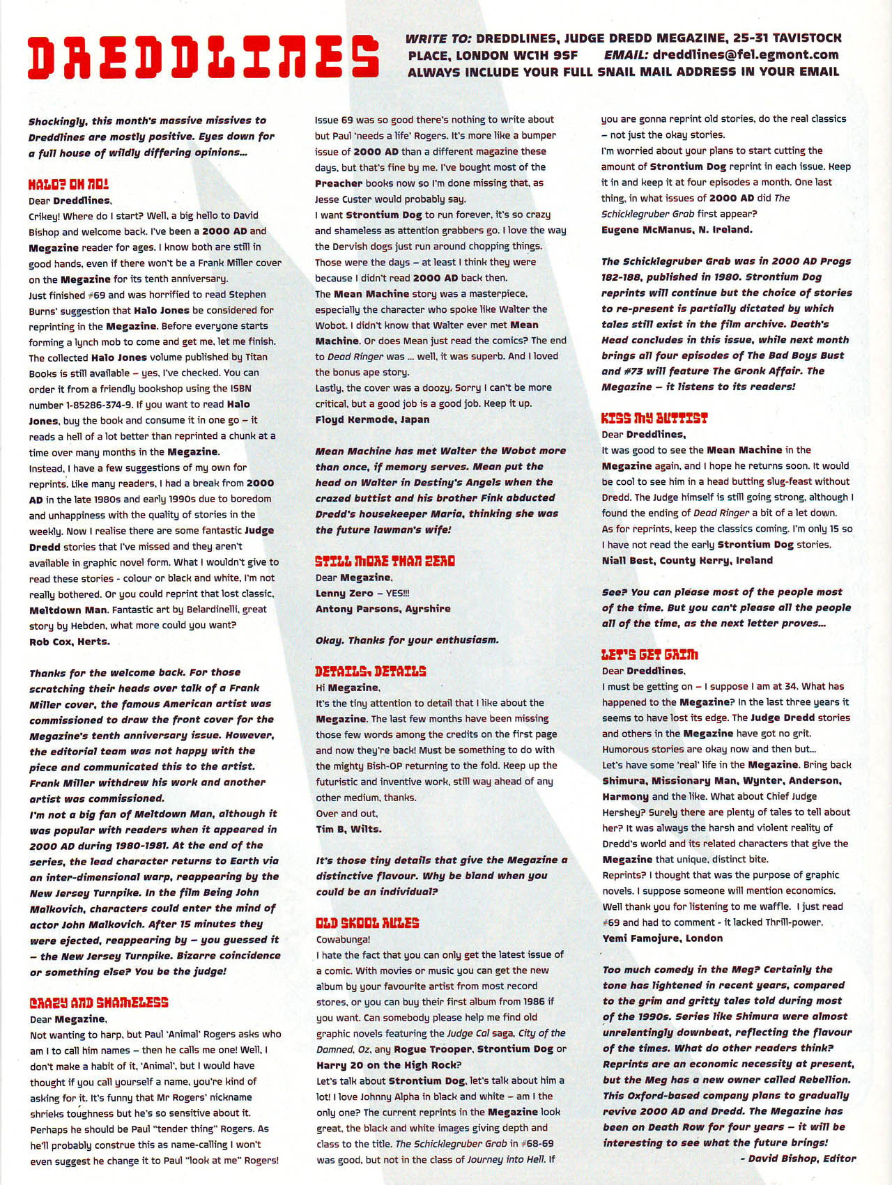 Read online Judge Dredd Megazine (vol. 3) comic -  Issue #71 - 35