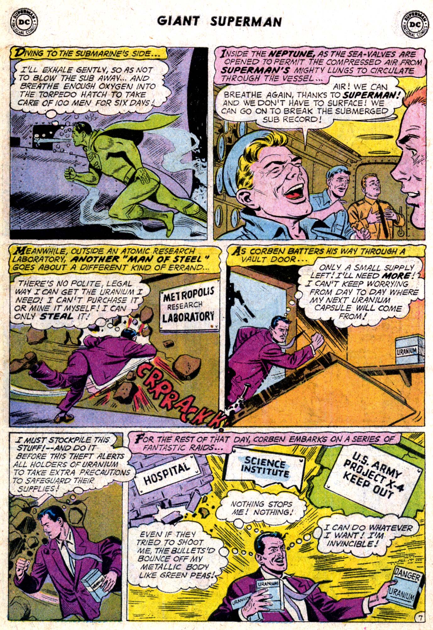 Read online Superman (1939) comic -  Issue #217 - 55