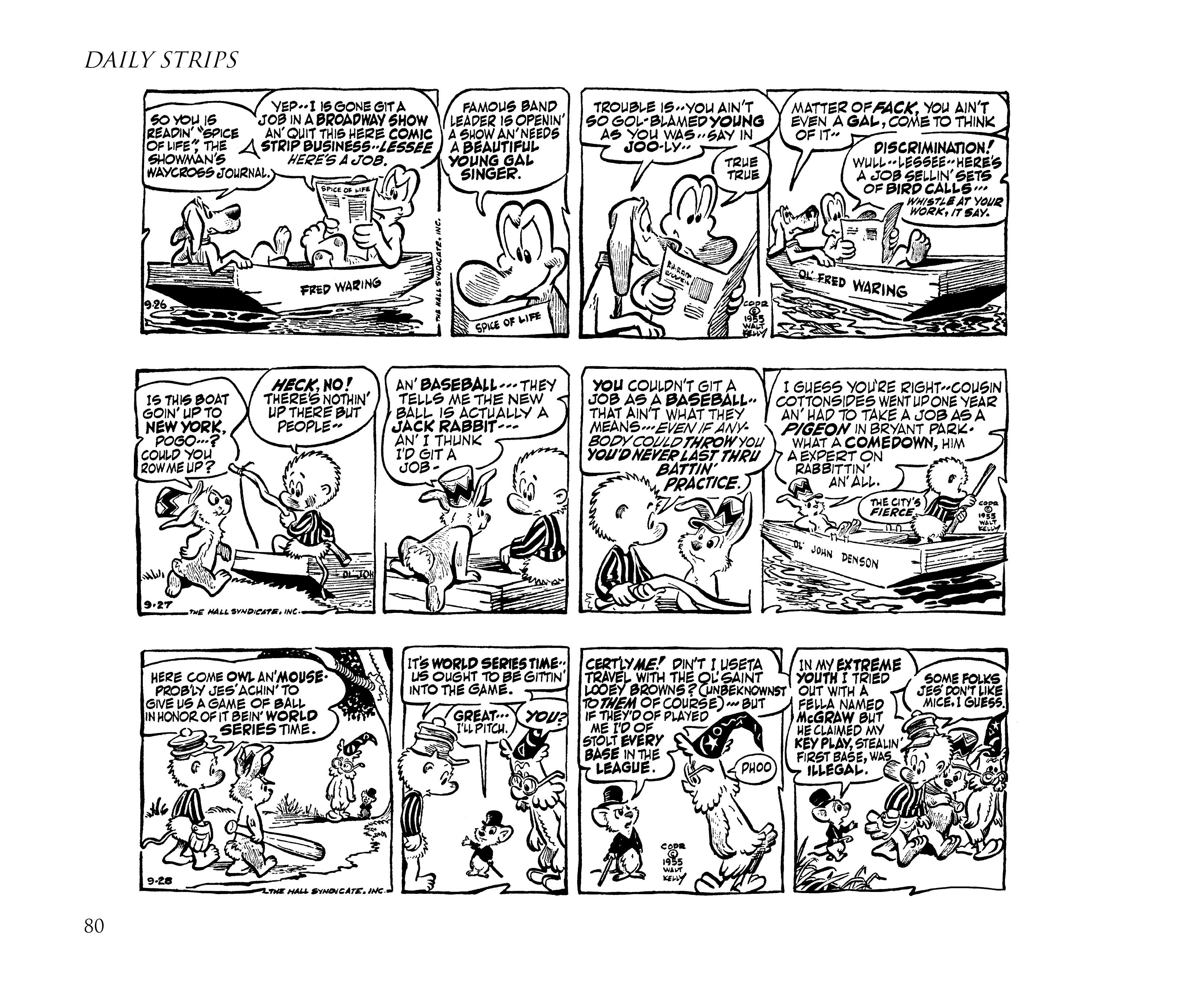 Read online Pogo by Walt Kelly: The Complete Syndicated Comic Strips comic -  Issue # TPB 4 (Part 1) - 92