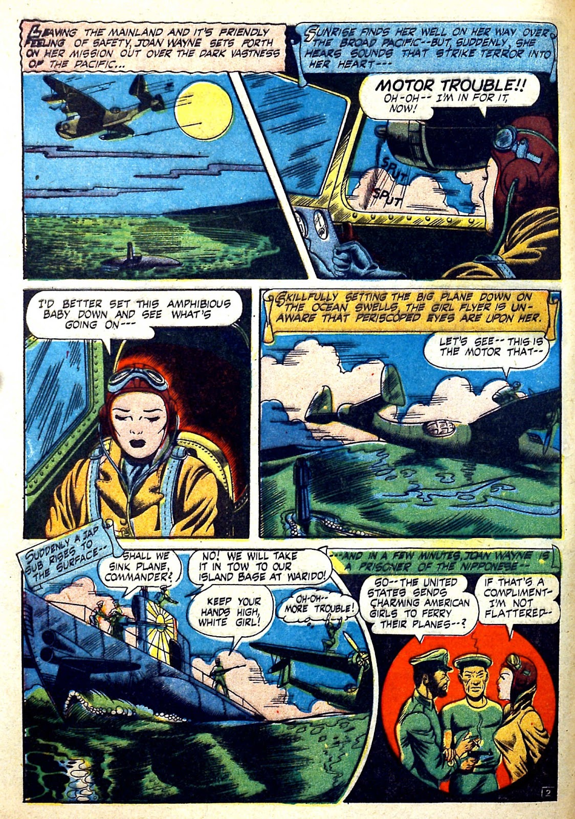 Captain Aero Comics issue 16 - Page 12