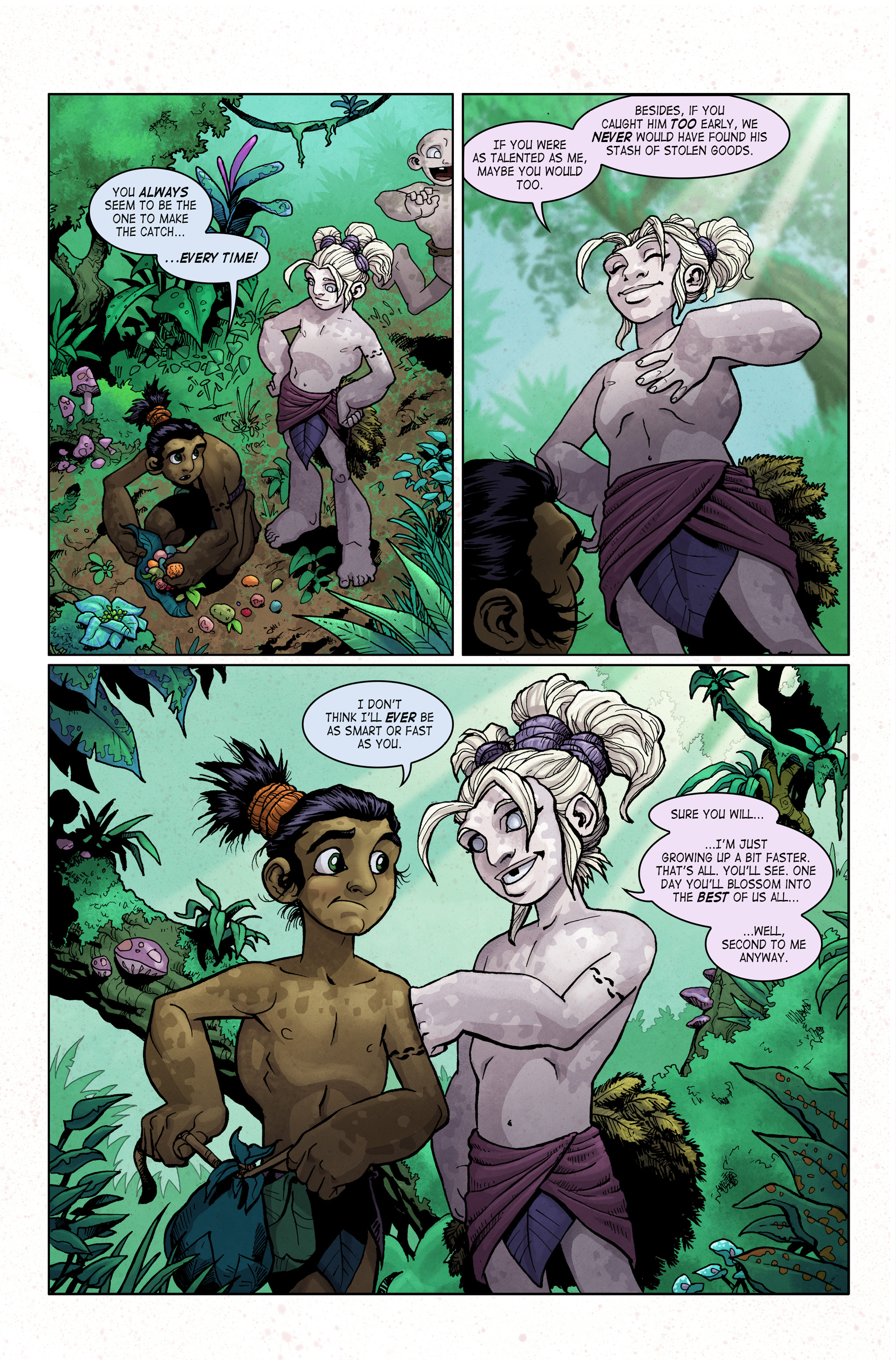 Read online Hominids comic -  Issue #7 - 8